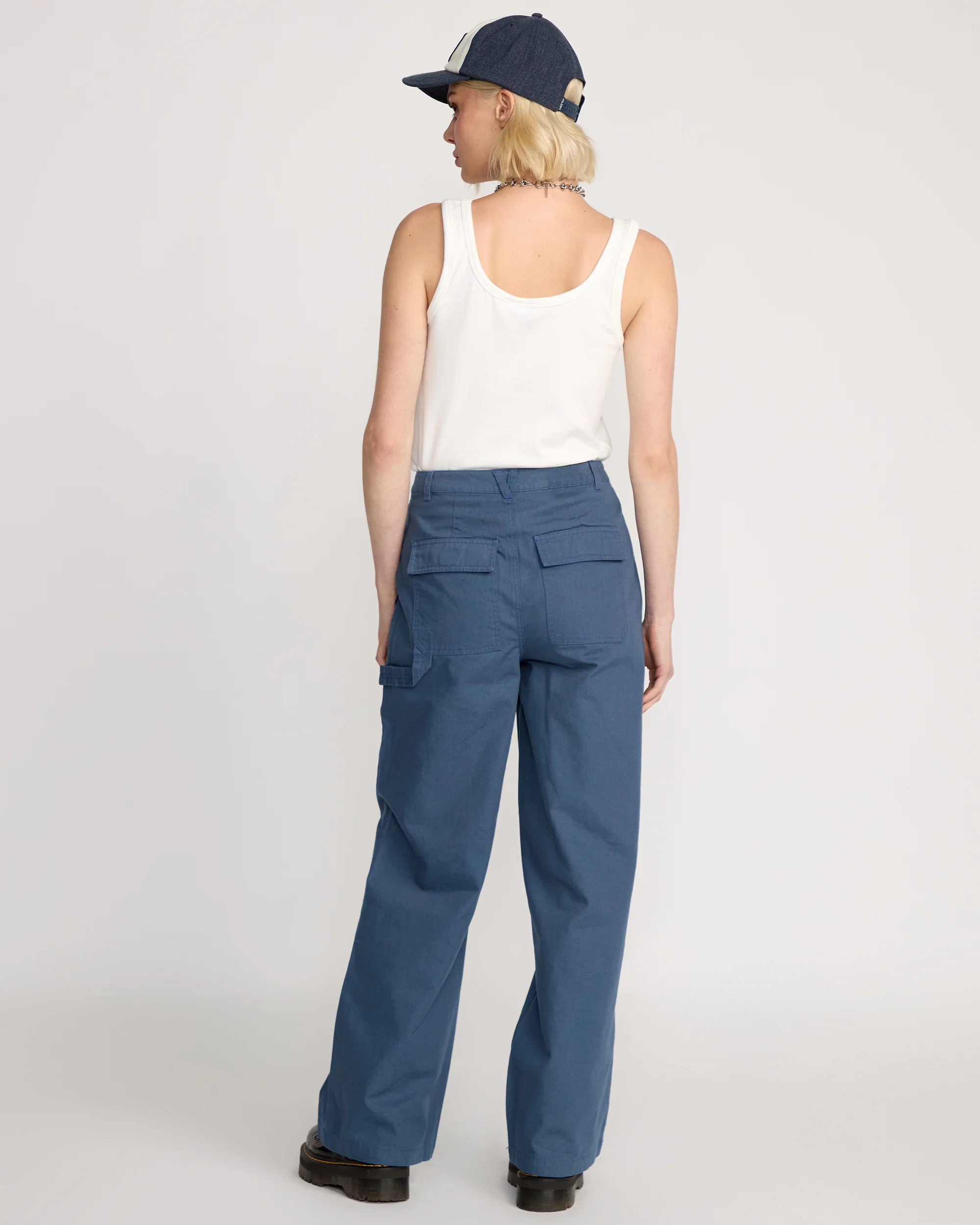 Full Cut Work Trousers - Harbor Blue - Image 7