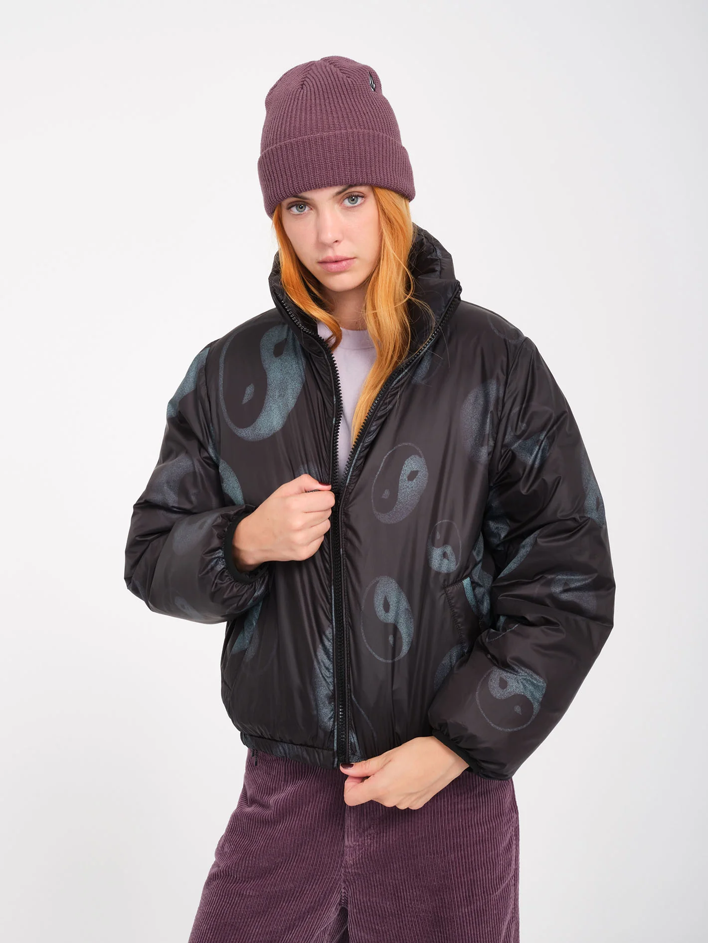Full Stone Beanie - Vintage Violet - Image 2