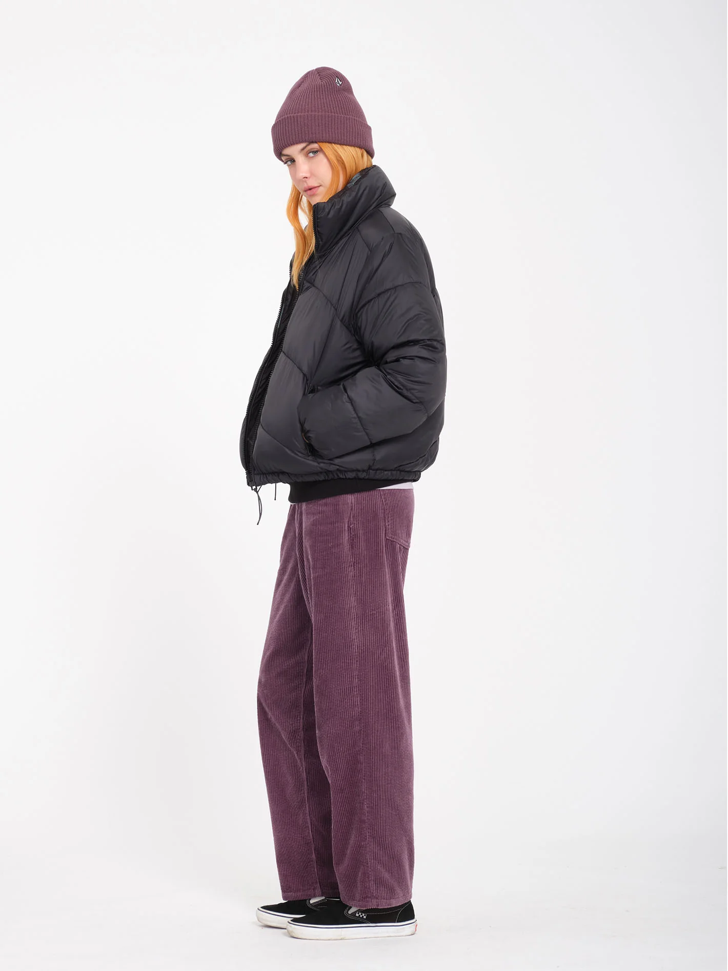 Full Stone Beanie - Vintage Violet - Image 4