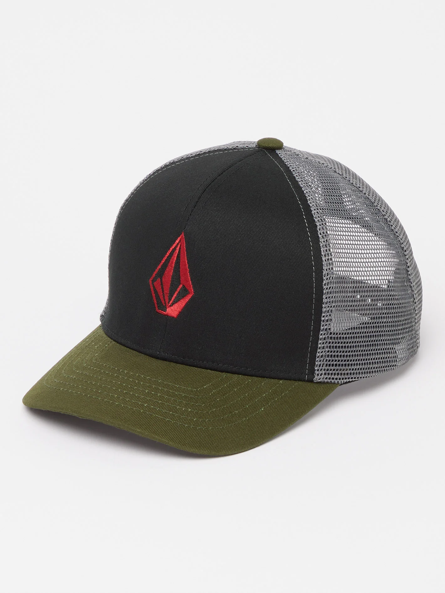 Full Stone Cheese Cap - CRIMSON - (KIDS)