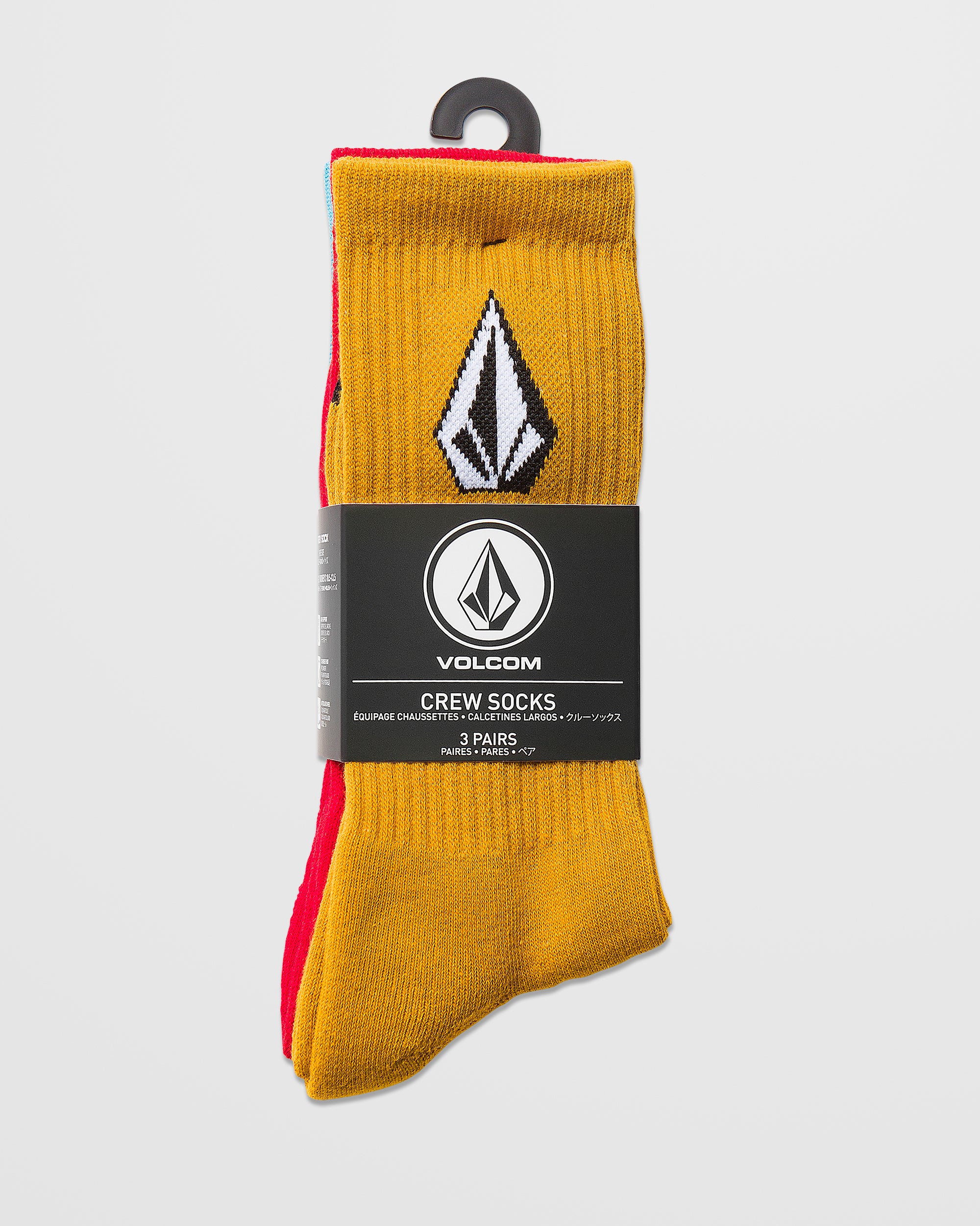 Full Stone Mix Socks (3 Pack) - Multi - Image 2