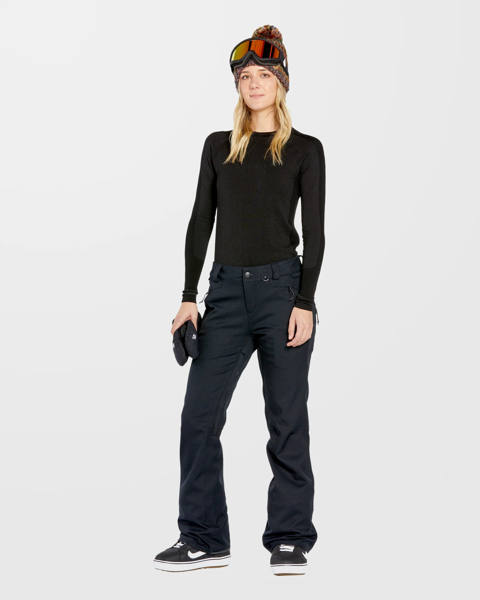 Genus Stretch Trousers - Black - Image 2