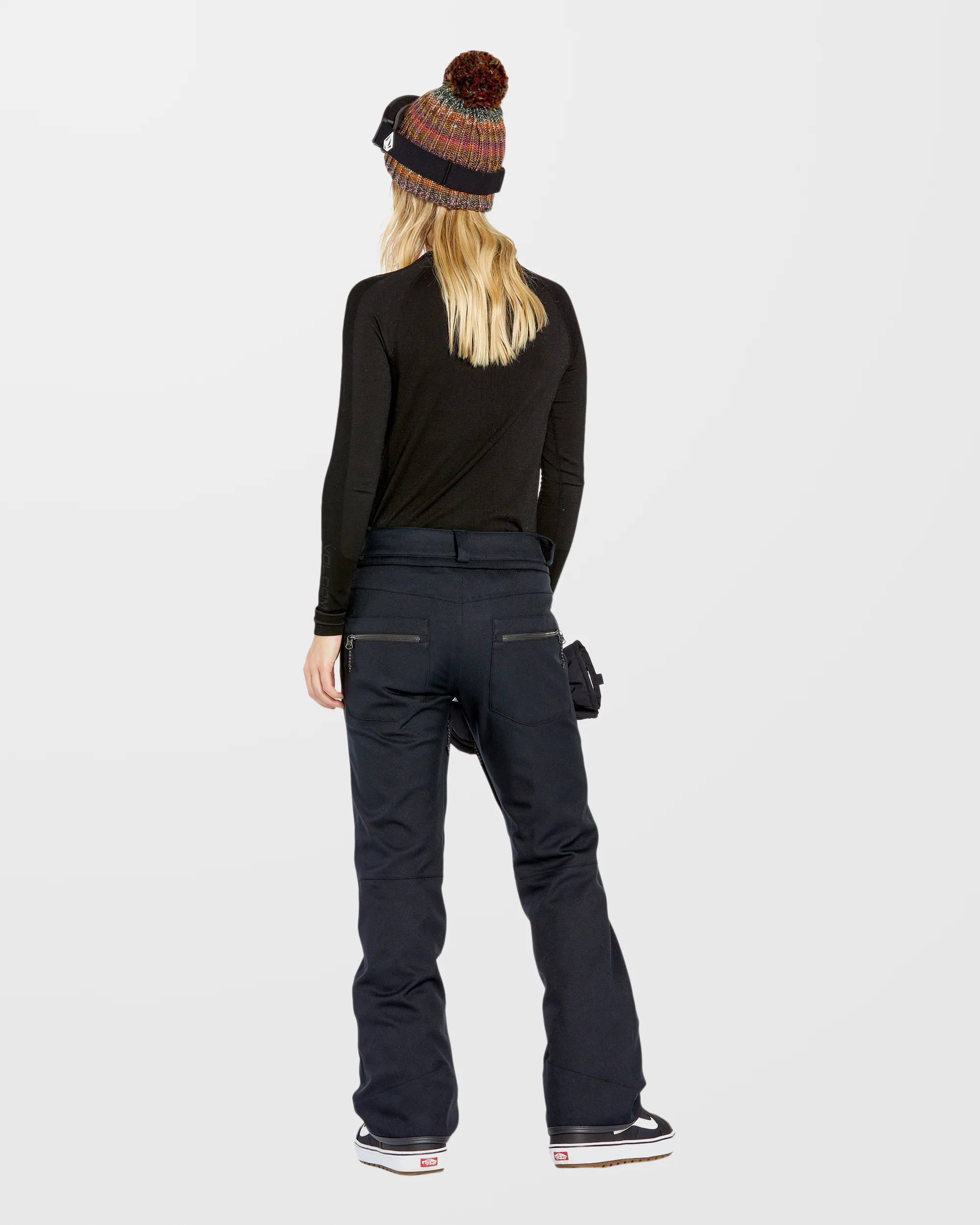 Genus Stretch Trousers - Black - Image 6