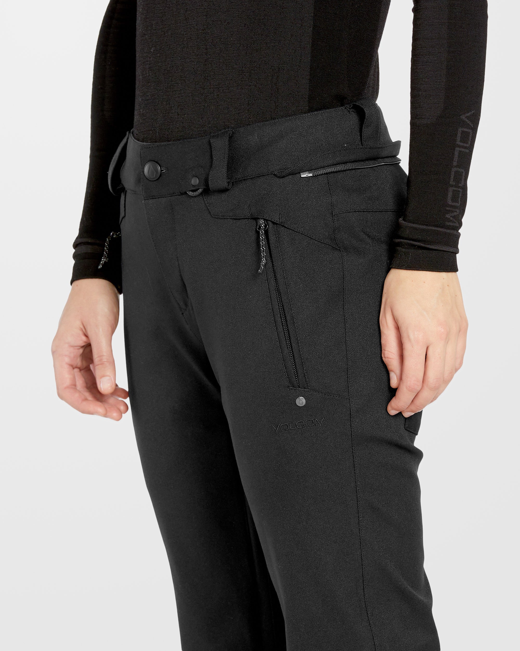 Genus Stretch Trousers - Black - Image 7