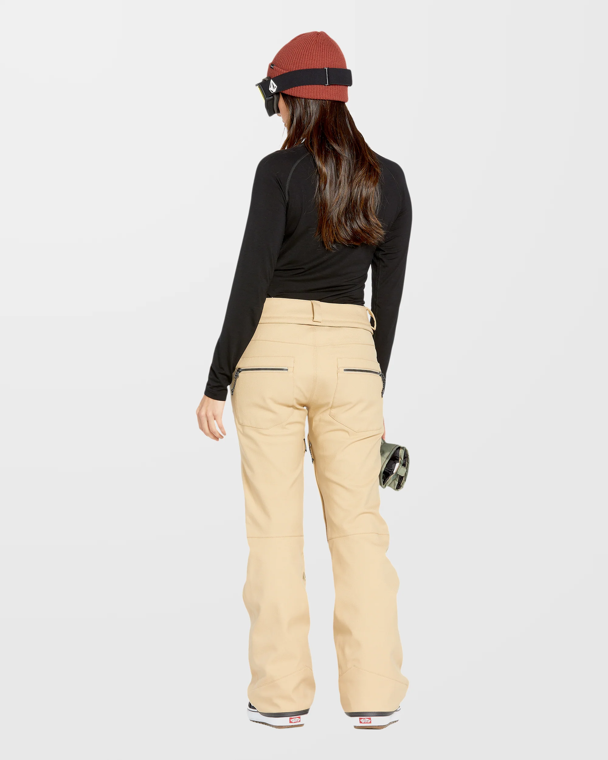 Genus Stretch Trousers - Sand - Image 6