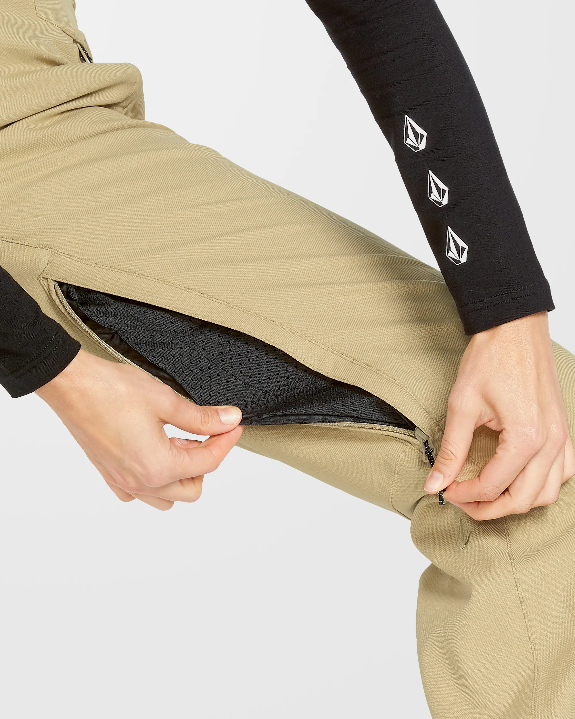 Genus Stretch Trousers - Sand - Image 8