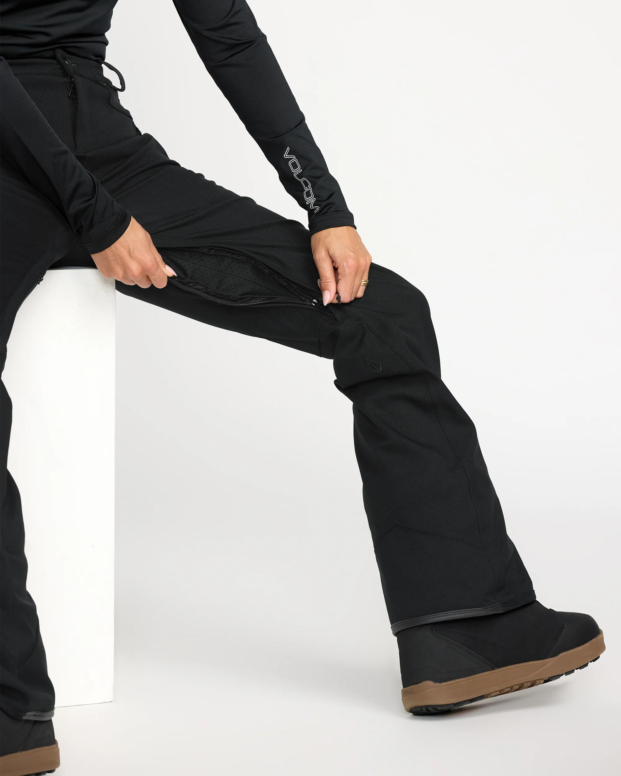 Genus Stretch Trousers - Black - Image 5