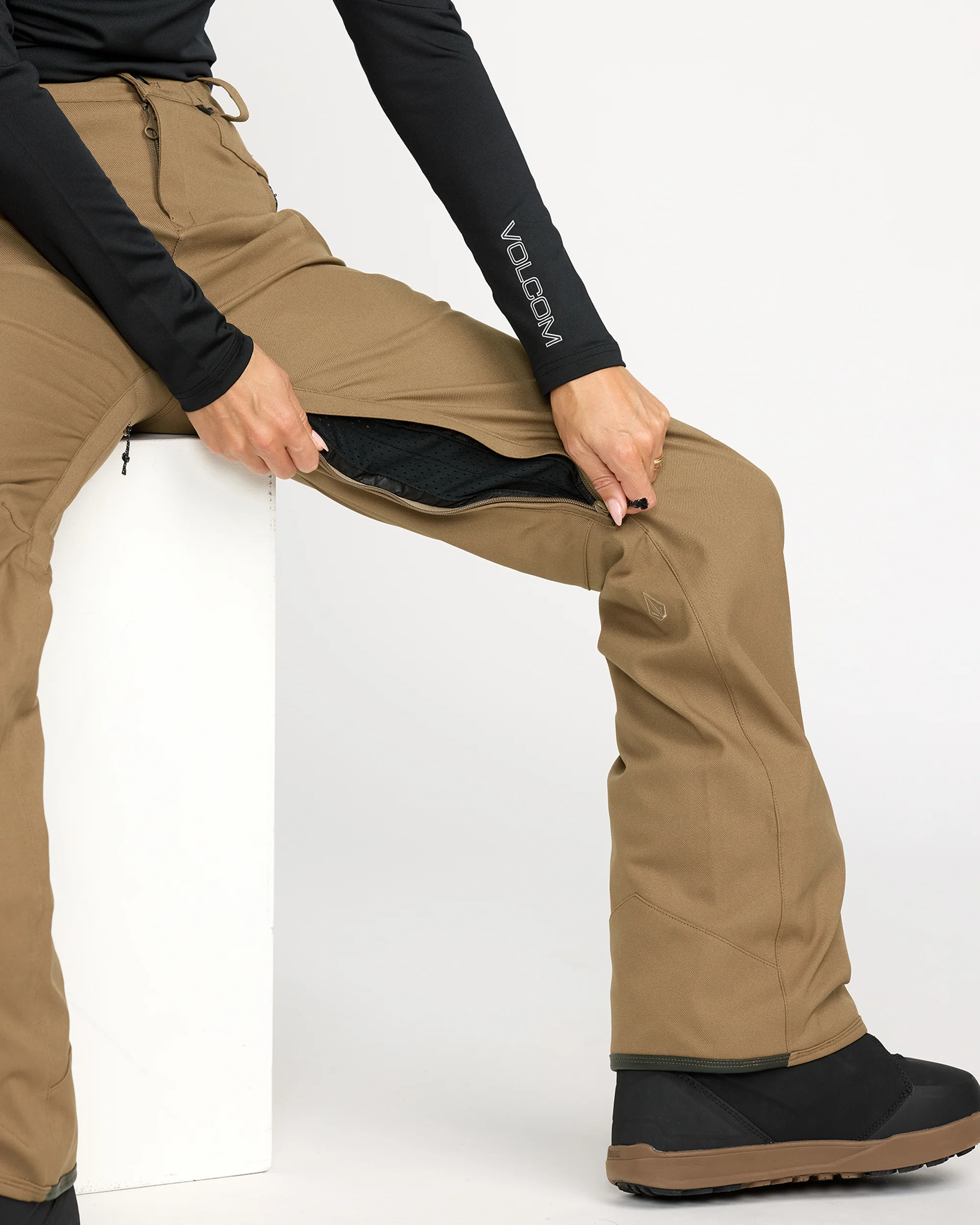 Genus Stretch Trousers - Bronze - Image 5