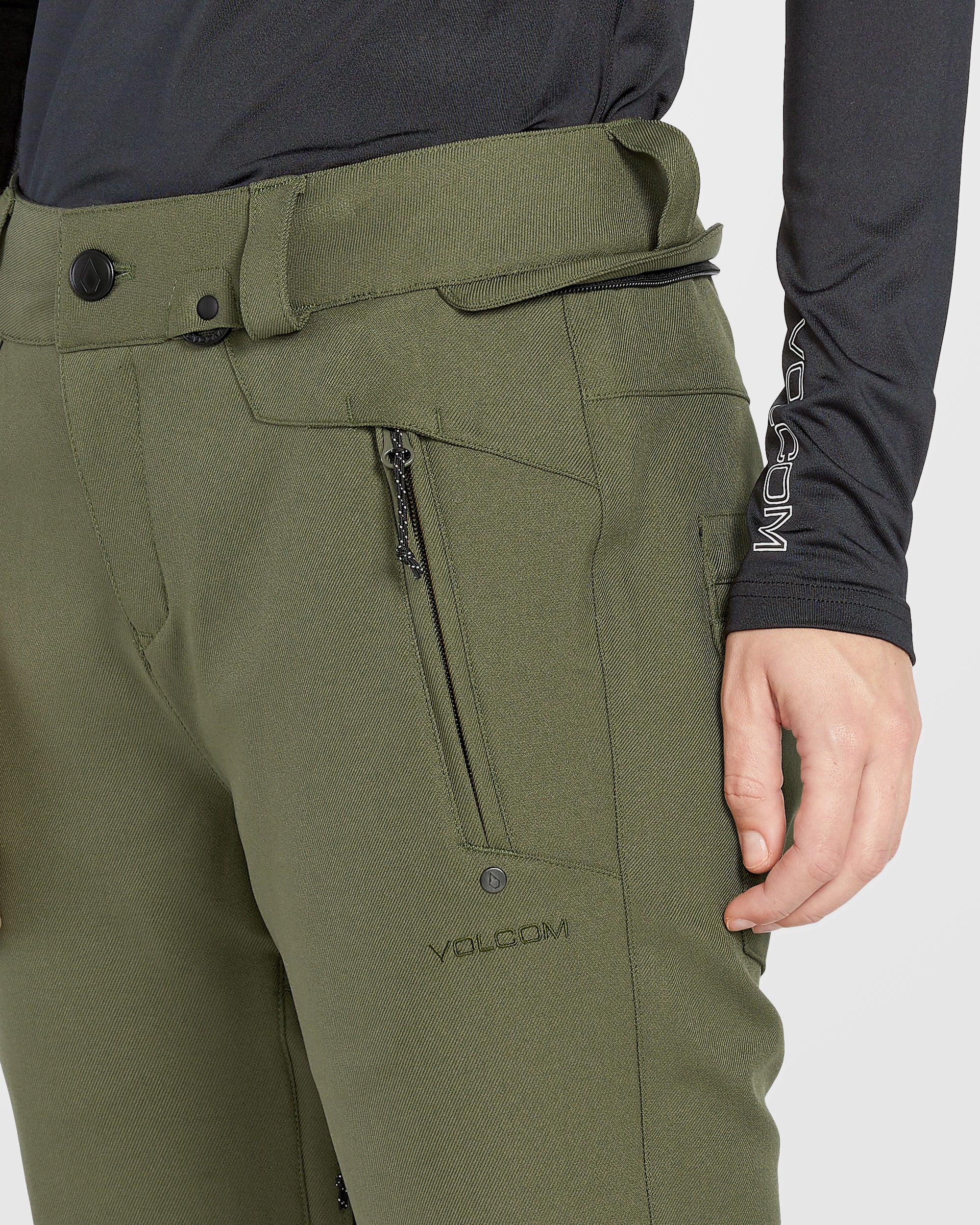 Genus Stretch Trousers - Ivy - Image 7