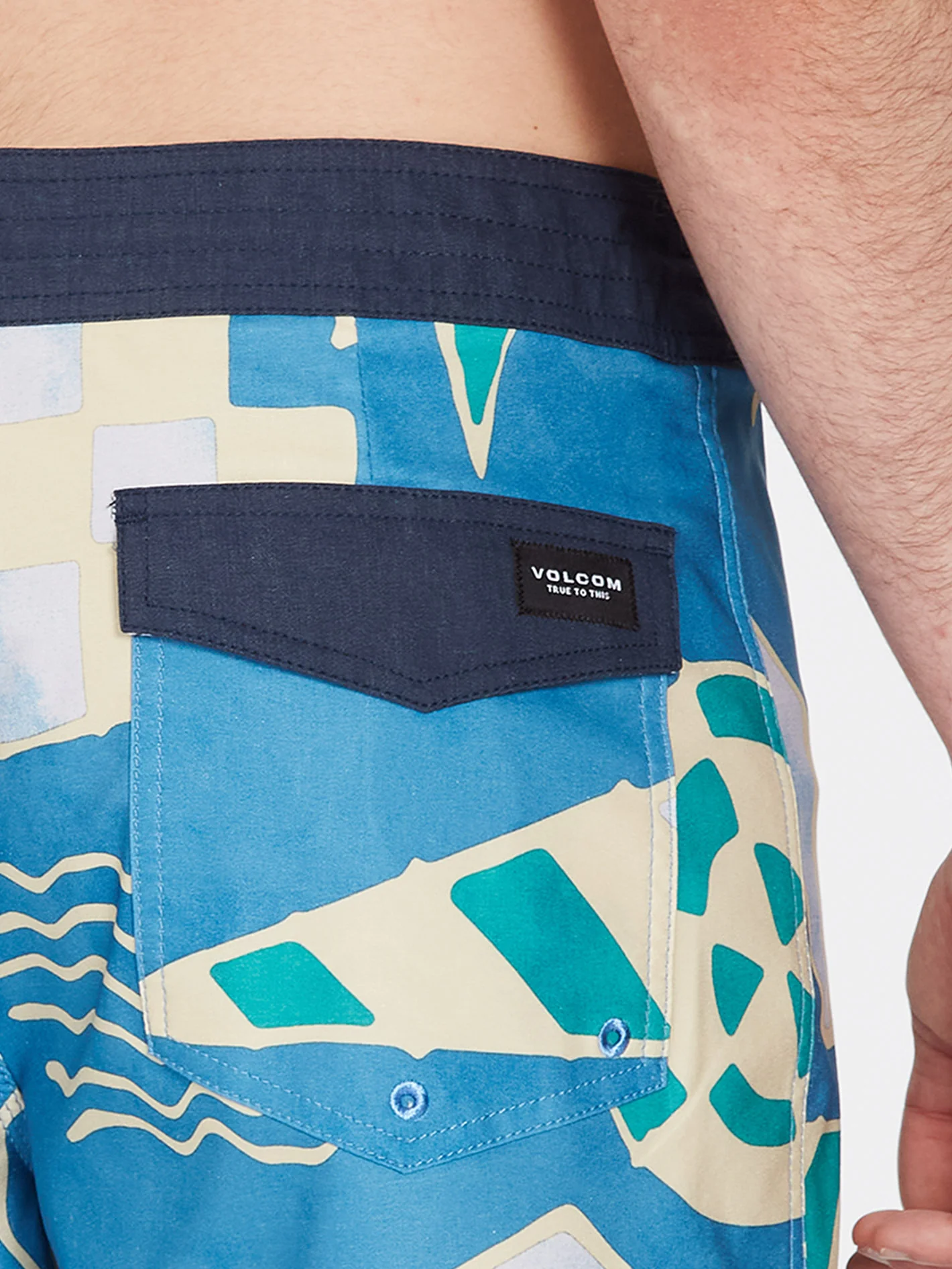 Geo Stoney 19" Boardshort - AGED INDIGO - Image 4