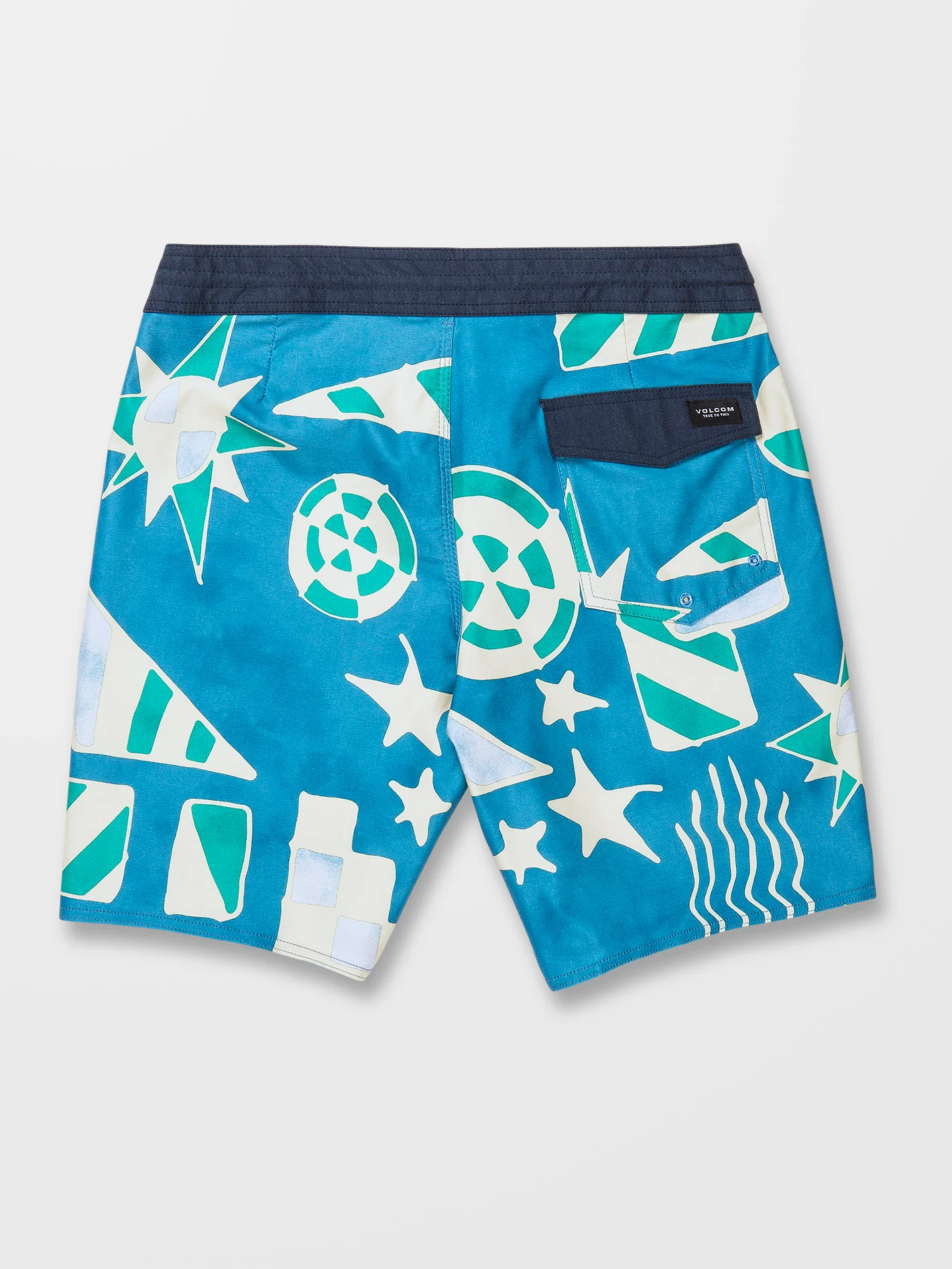 Geo Stoney 19" Boardshort - AGED INDIGO - Image 5