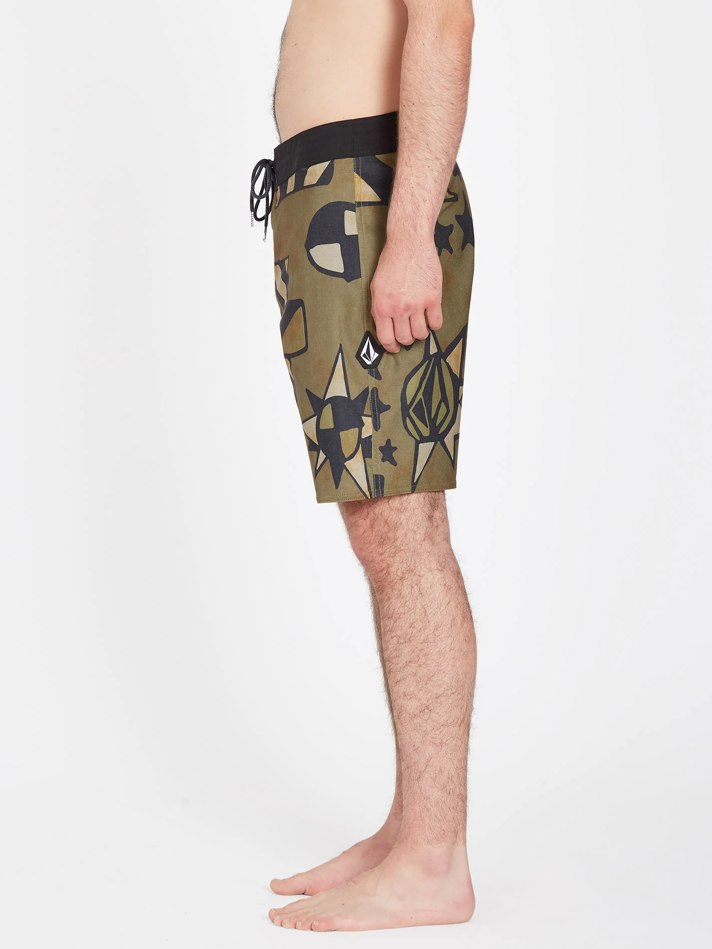 Geo Stoney 19" Boardshort - SERVICE GREEN - Image 5
