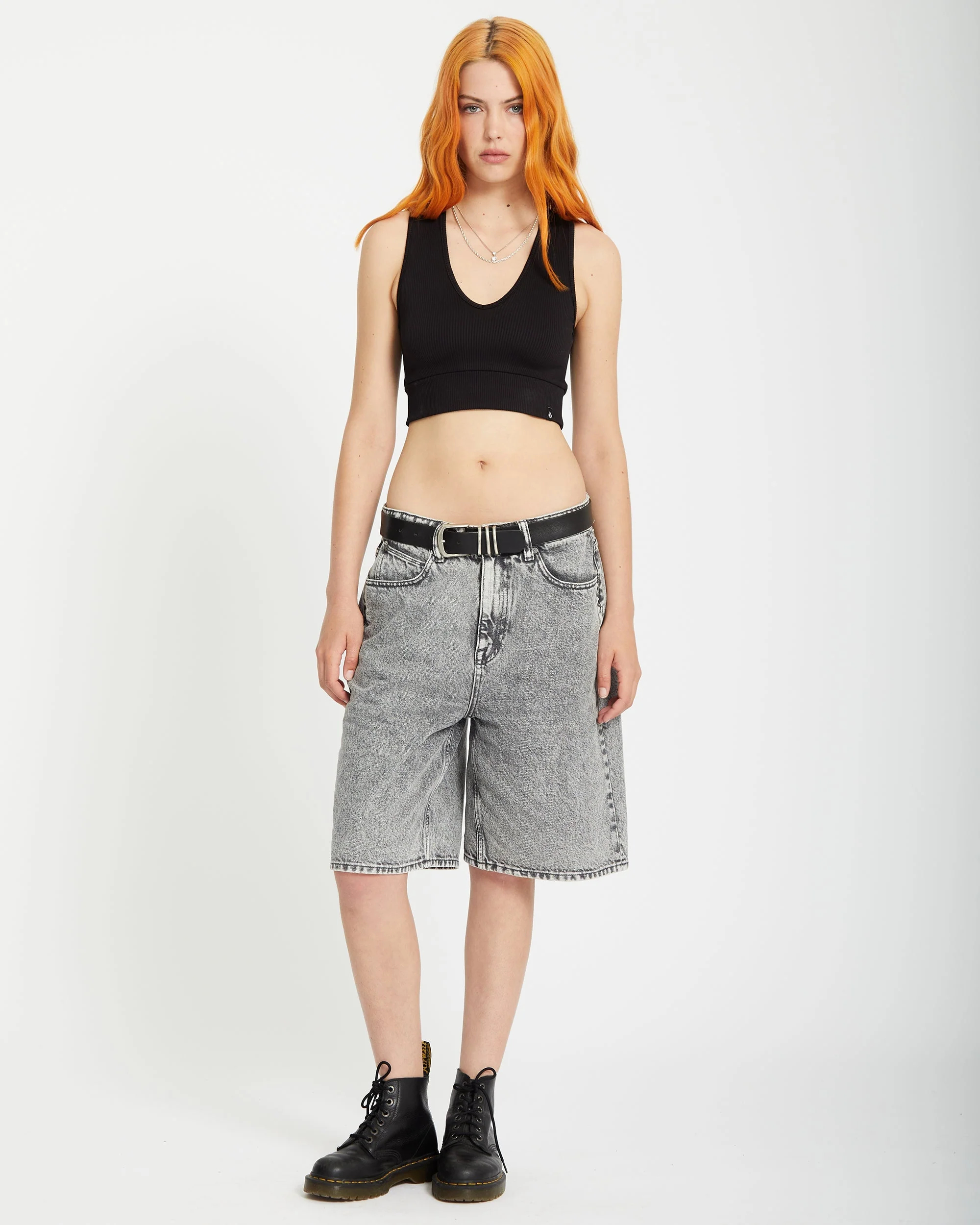 Gimmestank Rib Top - Black - Image 4