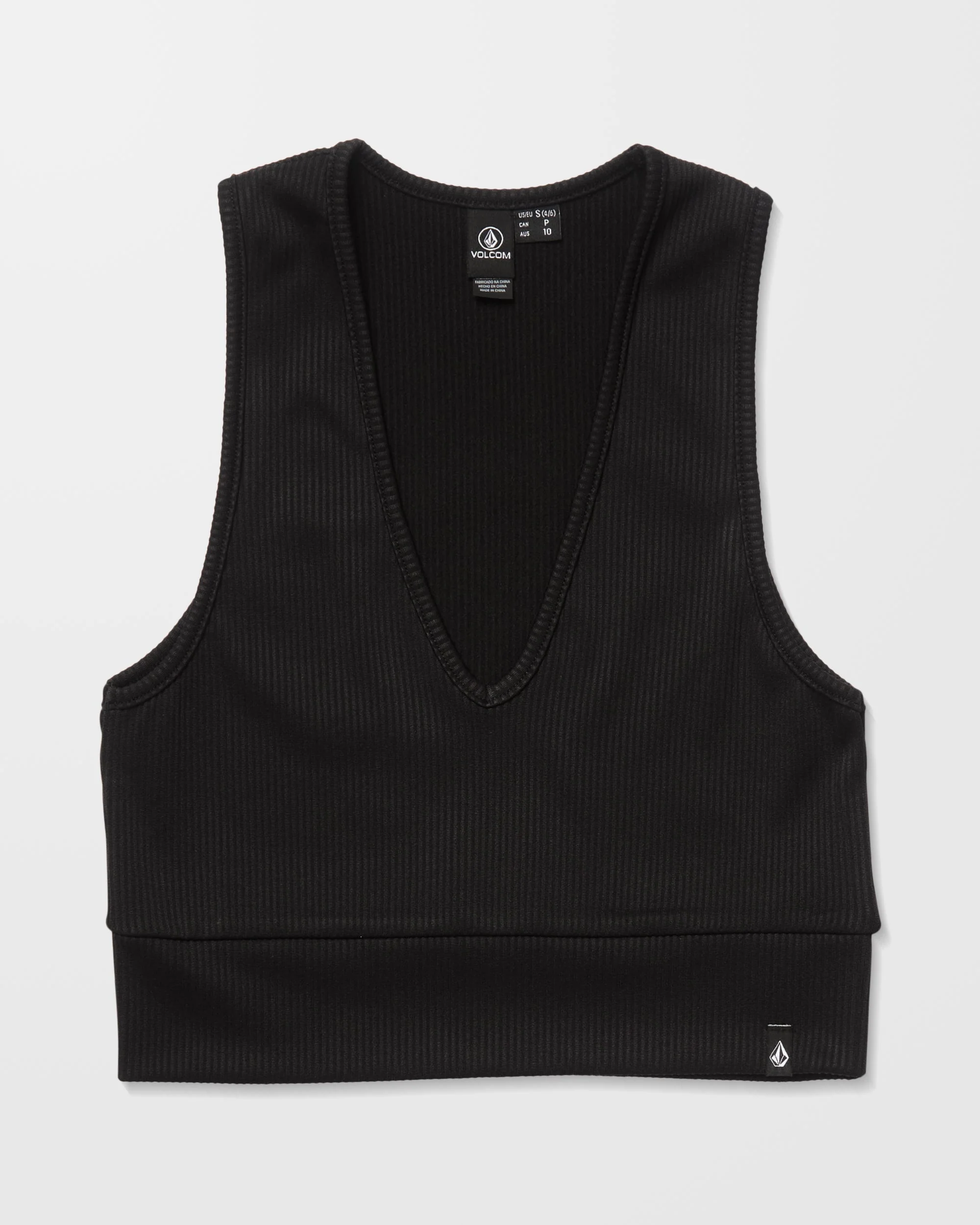 Gimmestank Rib Top - Black - Image 6