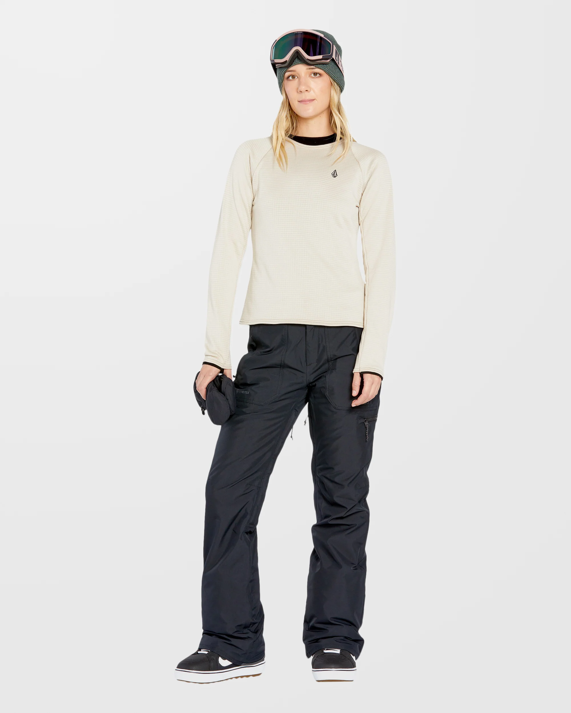 Gridlock Fleece Sweatshirt - Stone - Image 3