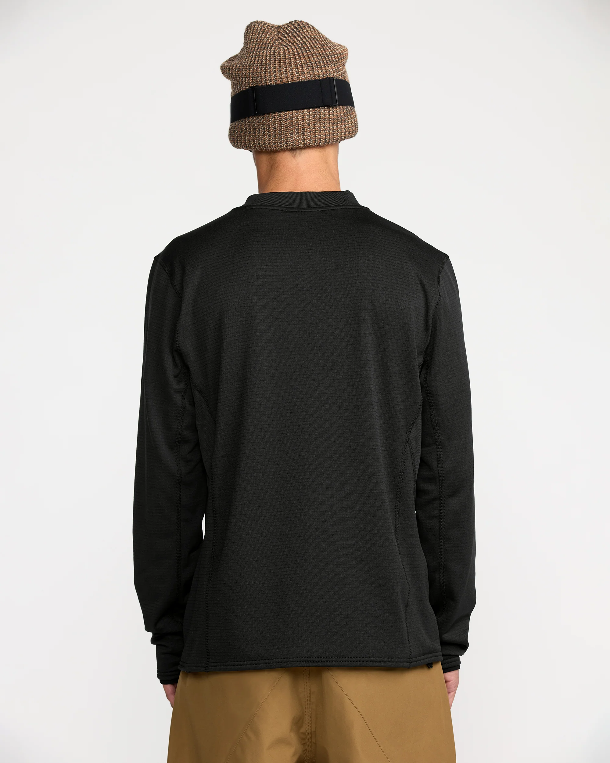 Gridlock Fleece Sweatshirt - Black - Image 2