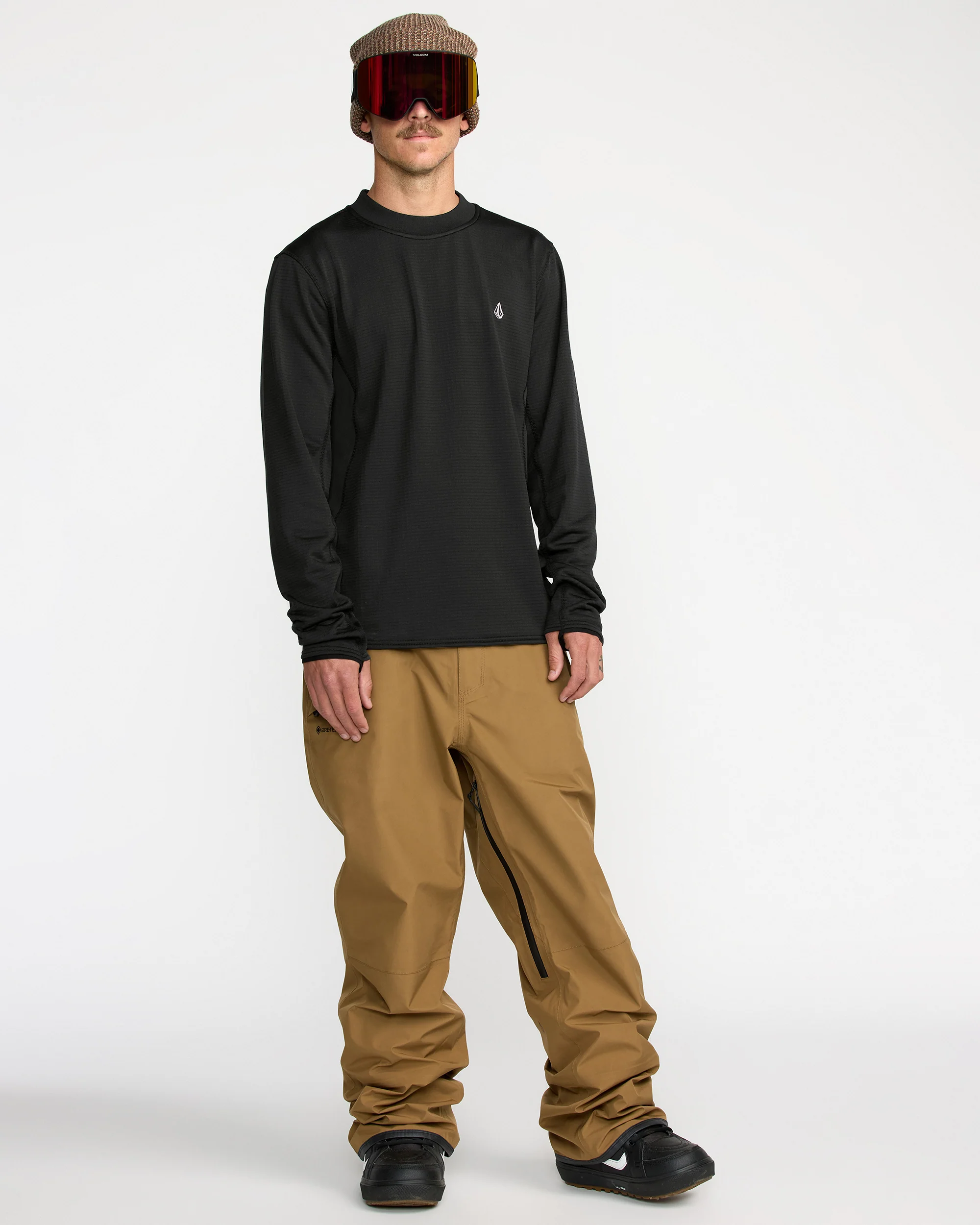 Gridlock Fleece Sweatshirt - Black - Image 3