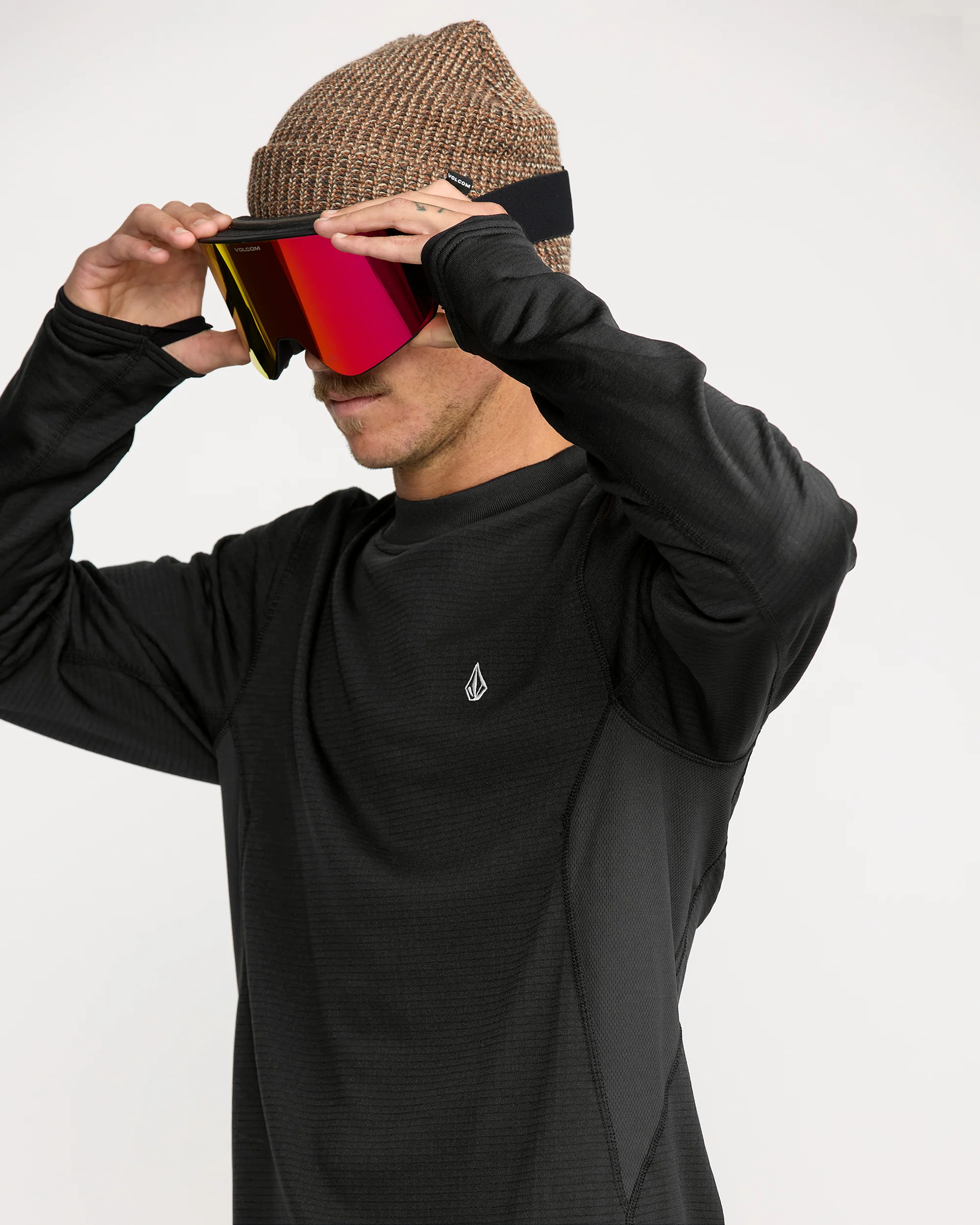 Gridlock Fleece Sweatshirt - Black - Image 6