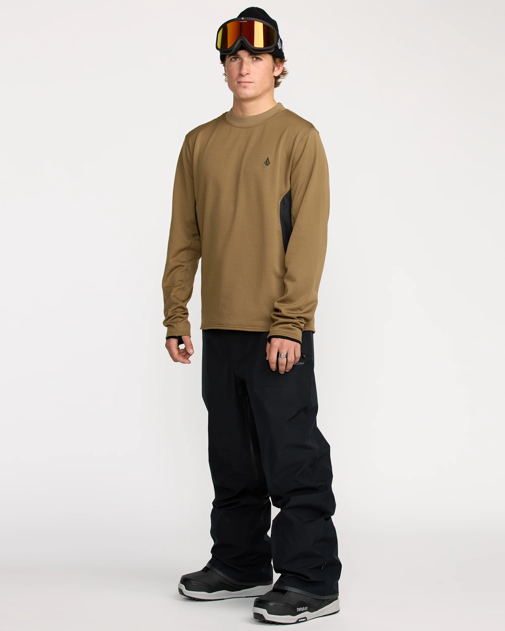 Gridlock Fleece Sweatshirt - Bronze - Image 3