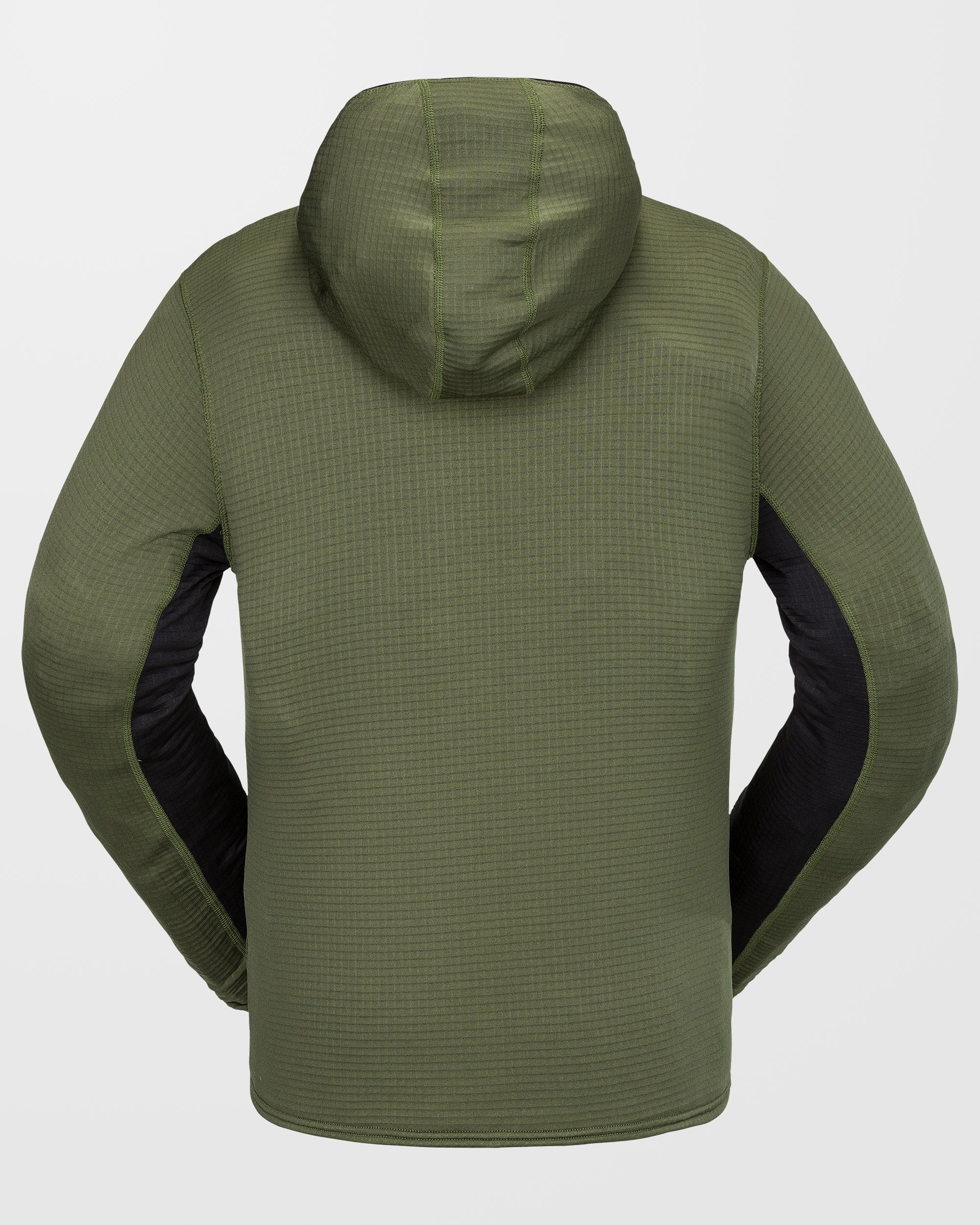 Gridlock Full Zip Hoodie - Ivy - Image 2
