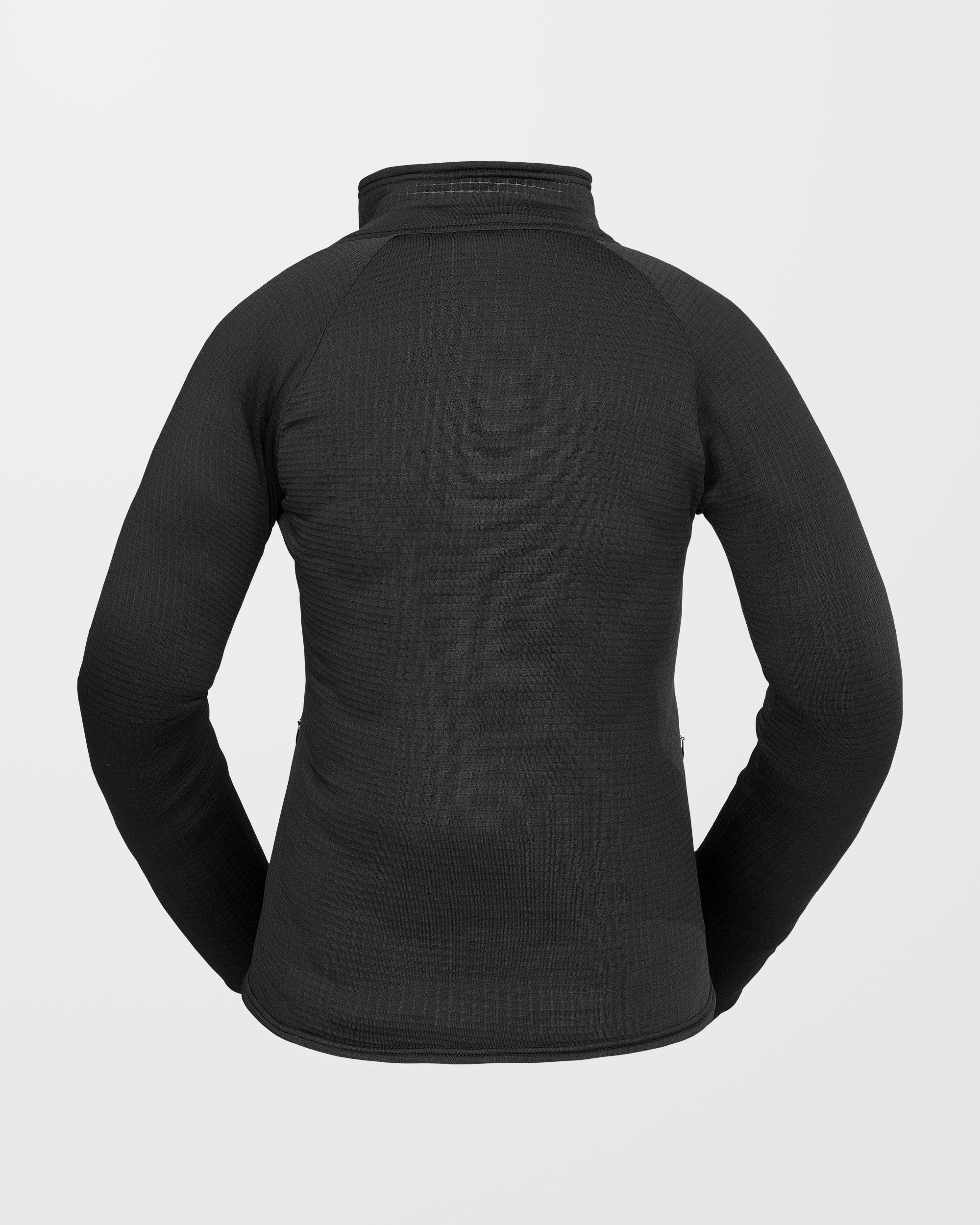 Gridlock Full Zip Sweatshirt - Black - Image 2