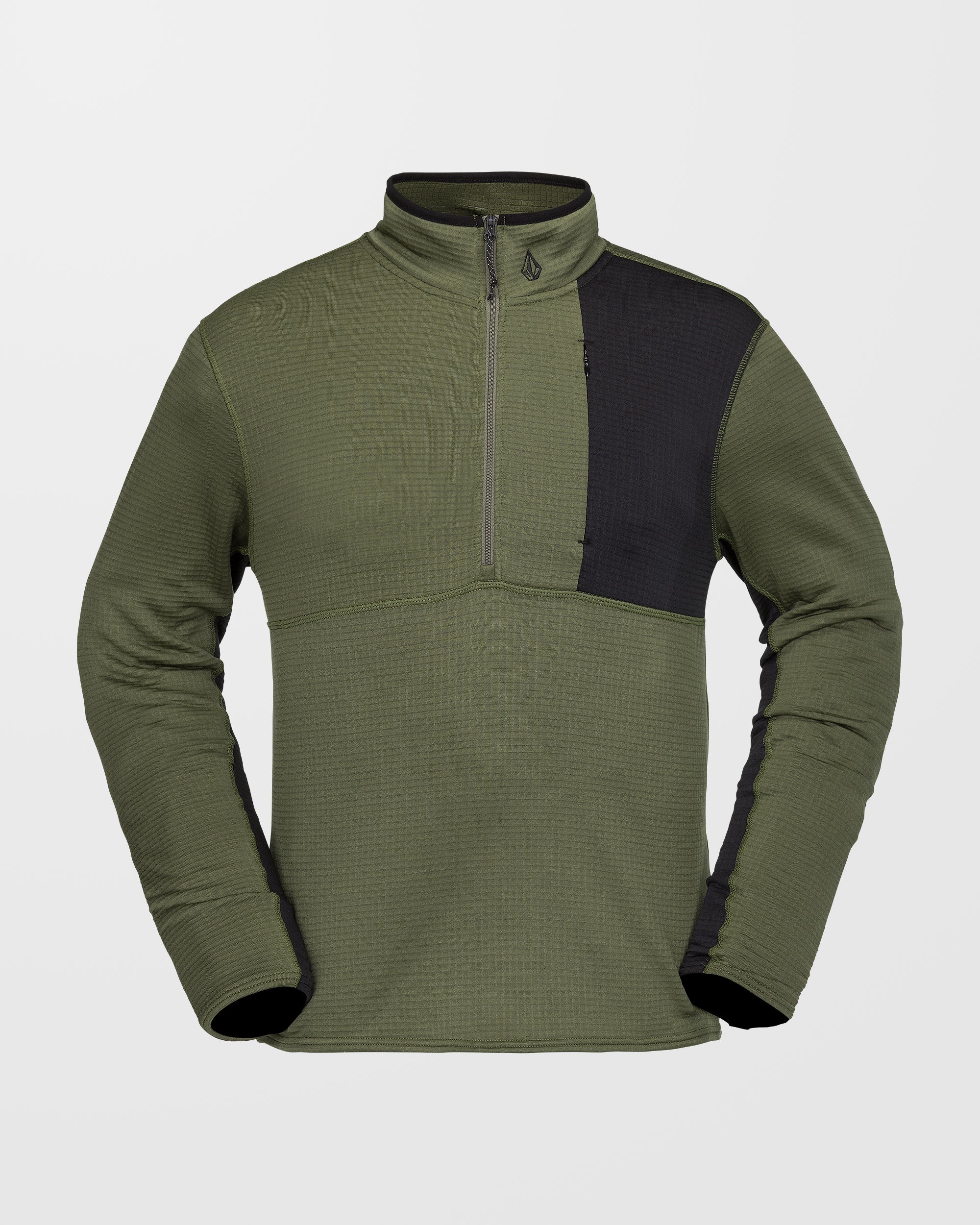 Gridlock Second Layer Fleece Sweatshirt - Ivy - Image 2