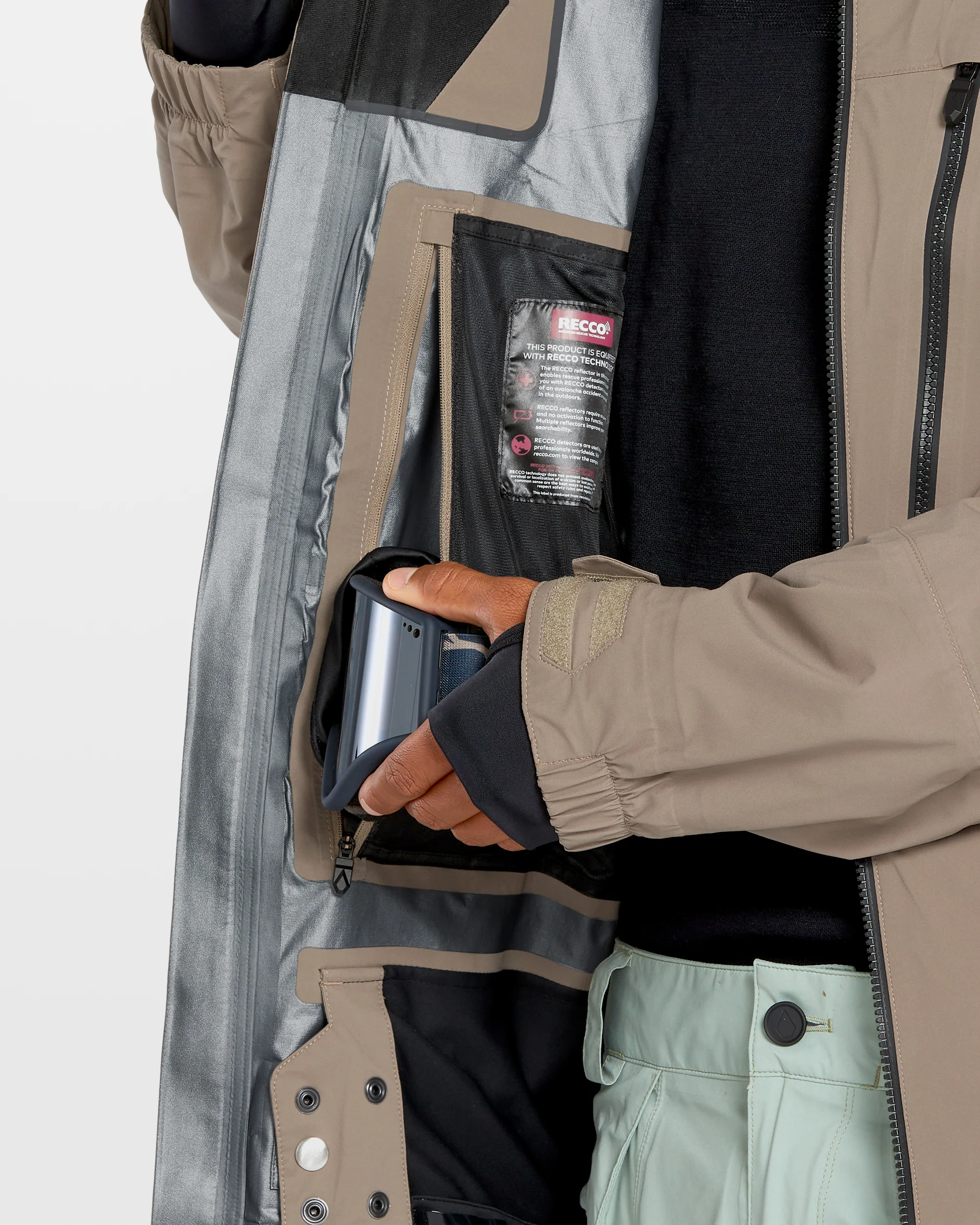 Guch Stretch Gore-Tex Jacket - Chestnut Brown - Image 10
