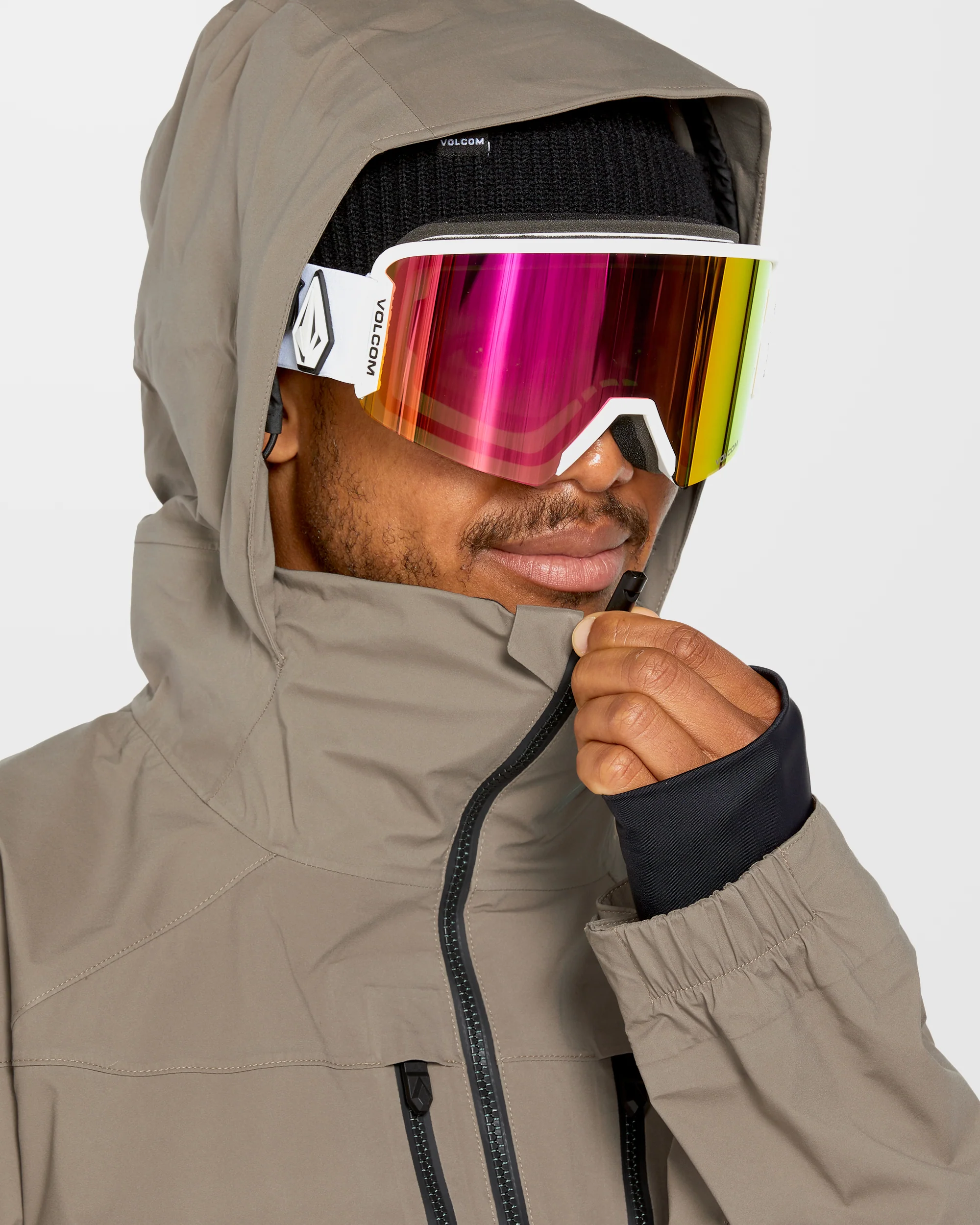 Guch Stretch Gore-Tex Jacket - Chestnut Brown - Image 6