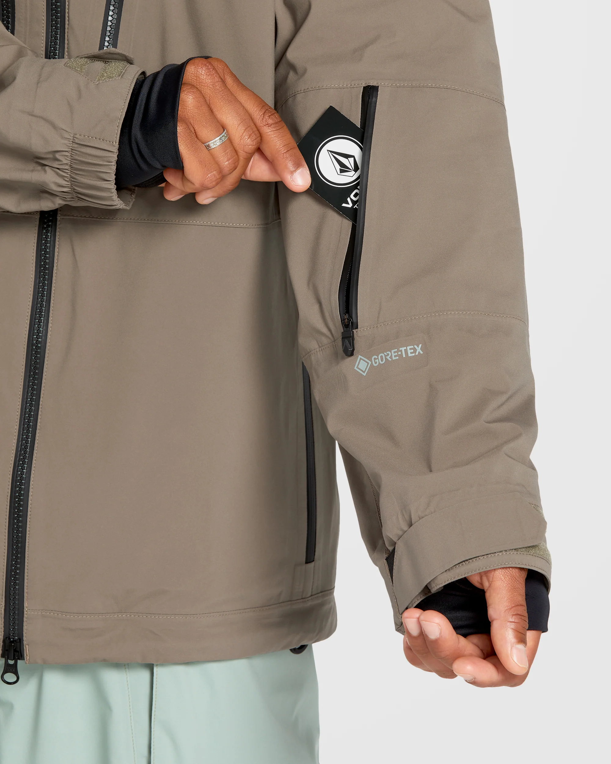Guch Stretch Gore-Tex Jacket - Chestnut Brown - Image 8