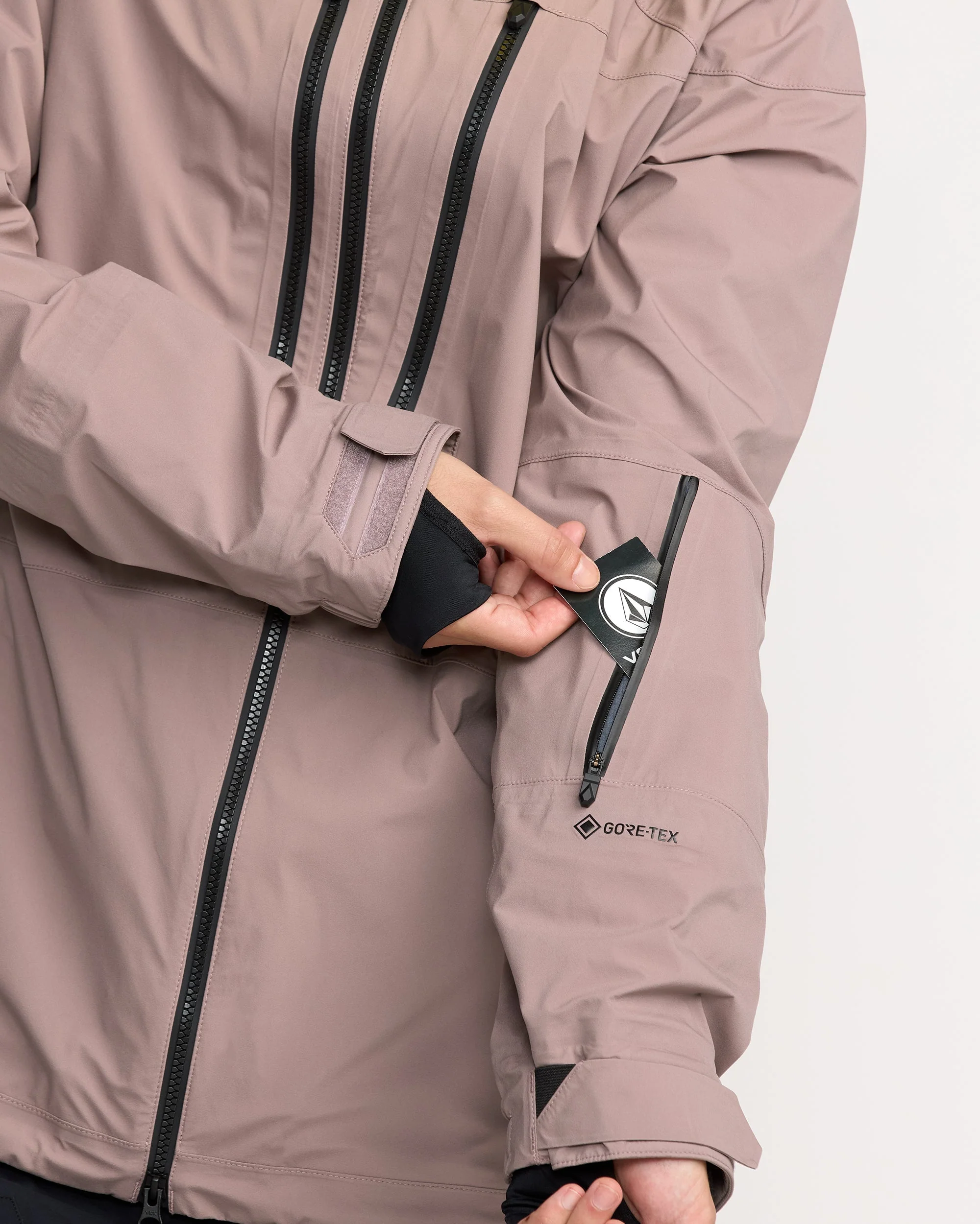 Guch Stretch Gore-tex Jacket - Mauve - Image 8