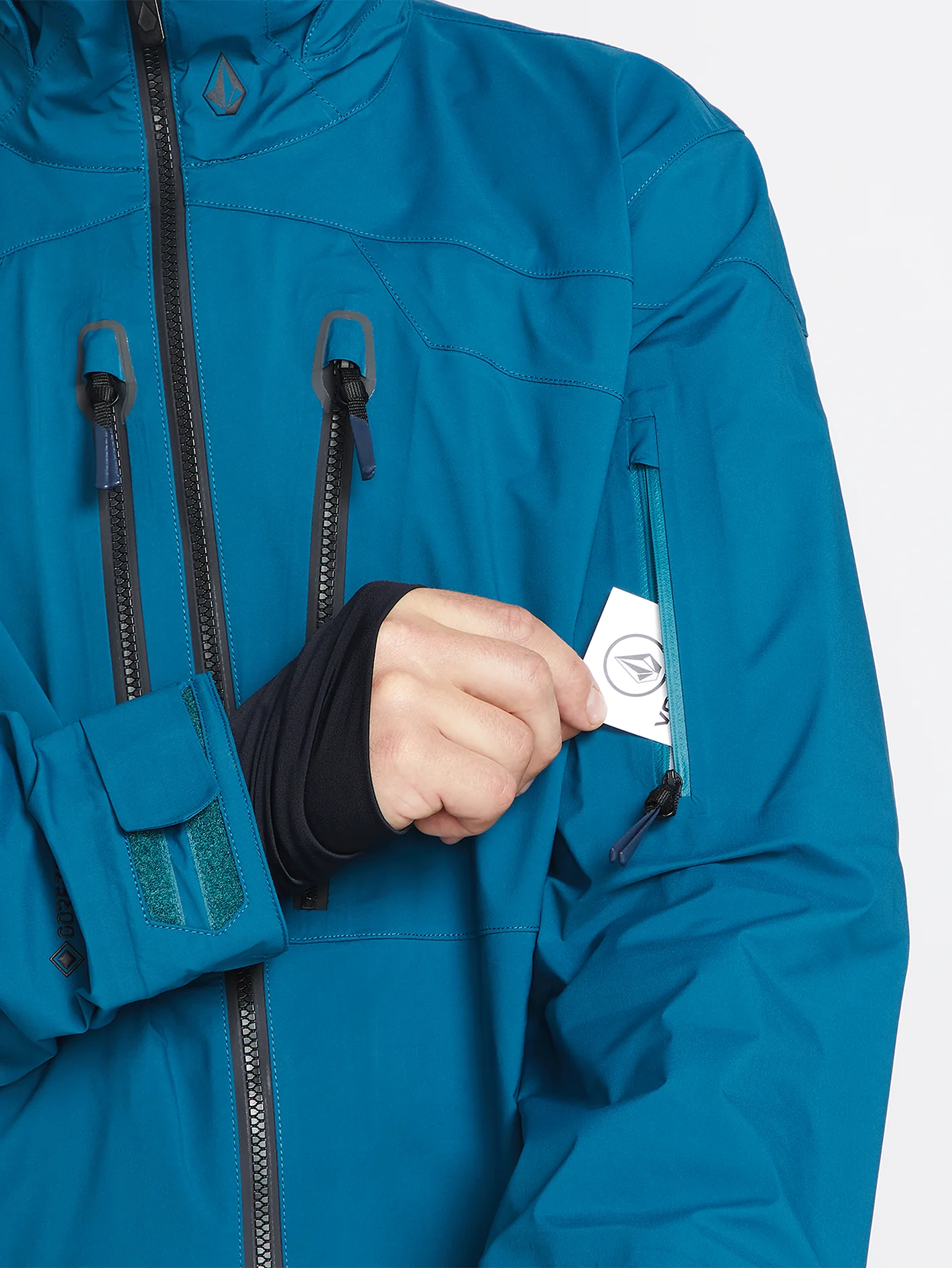 Guch Stretch Gore-Tex Jacket - Slate Blue - Image 18