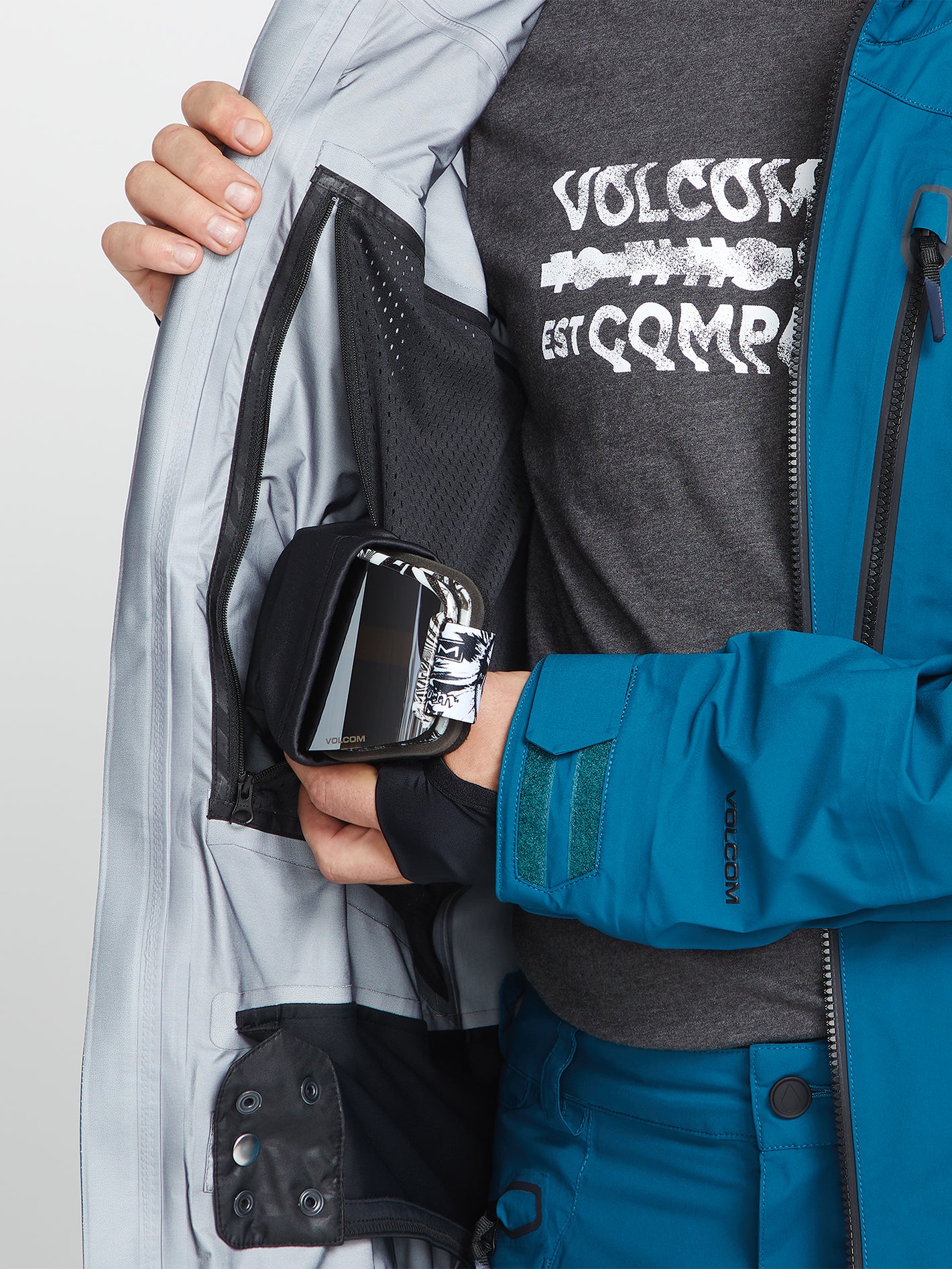 Guch Stretch Gore-Tex Jacket - Slate Blue - Image 19