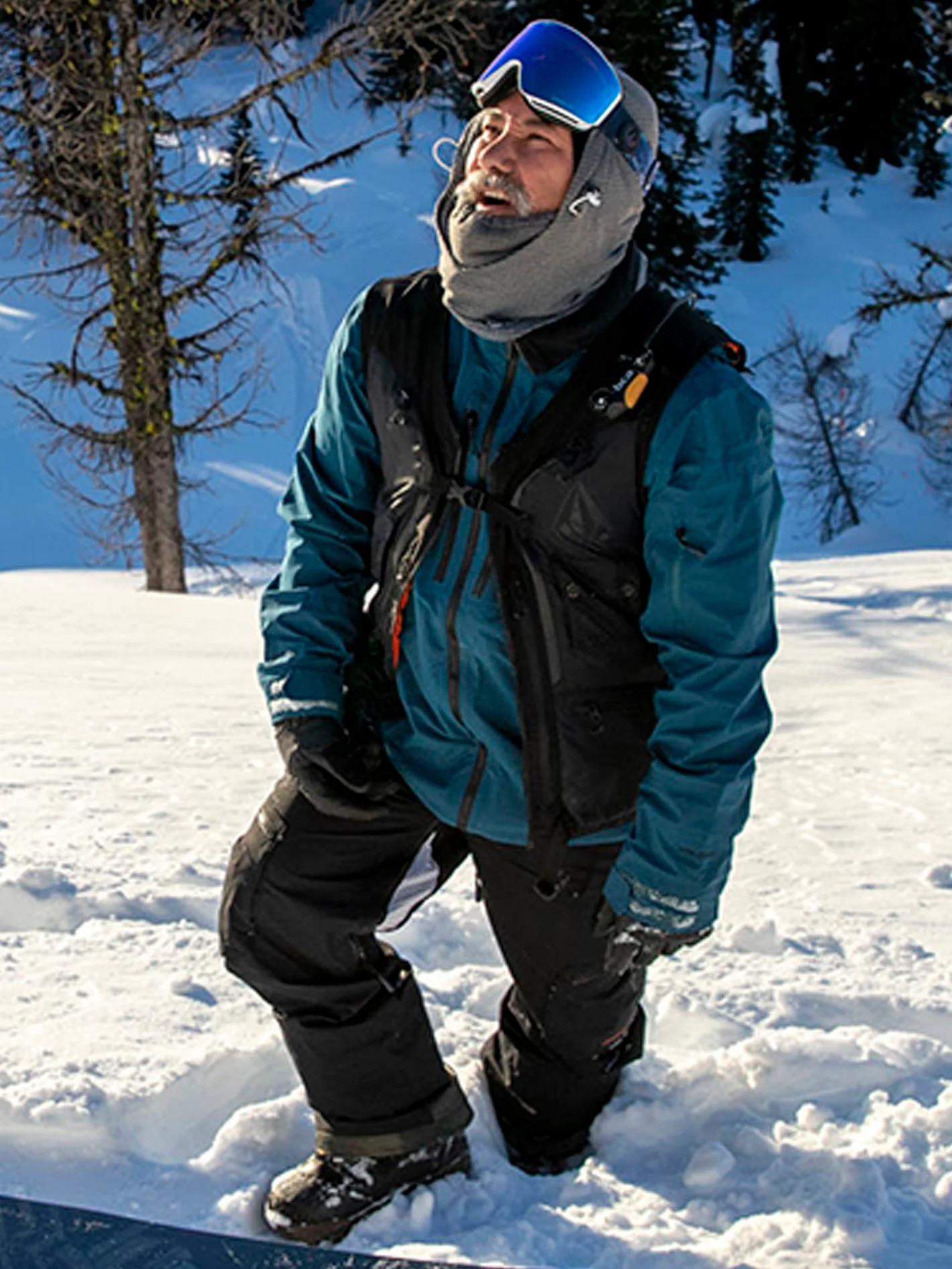 Guch Stretch Gore-Tex Jacket - Slate Blue - Image 3
