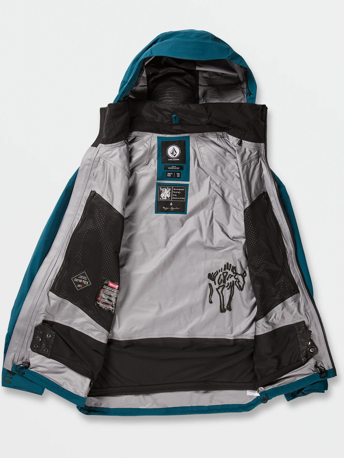 Guch Stretch Gore-Tex Jacket - Slate Blue - Image 6