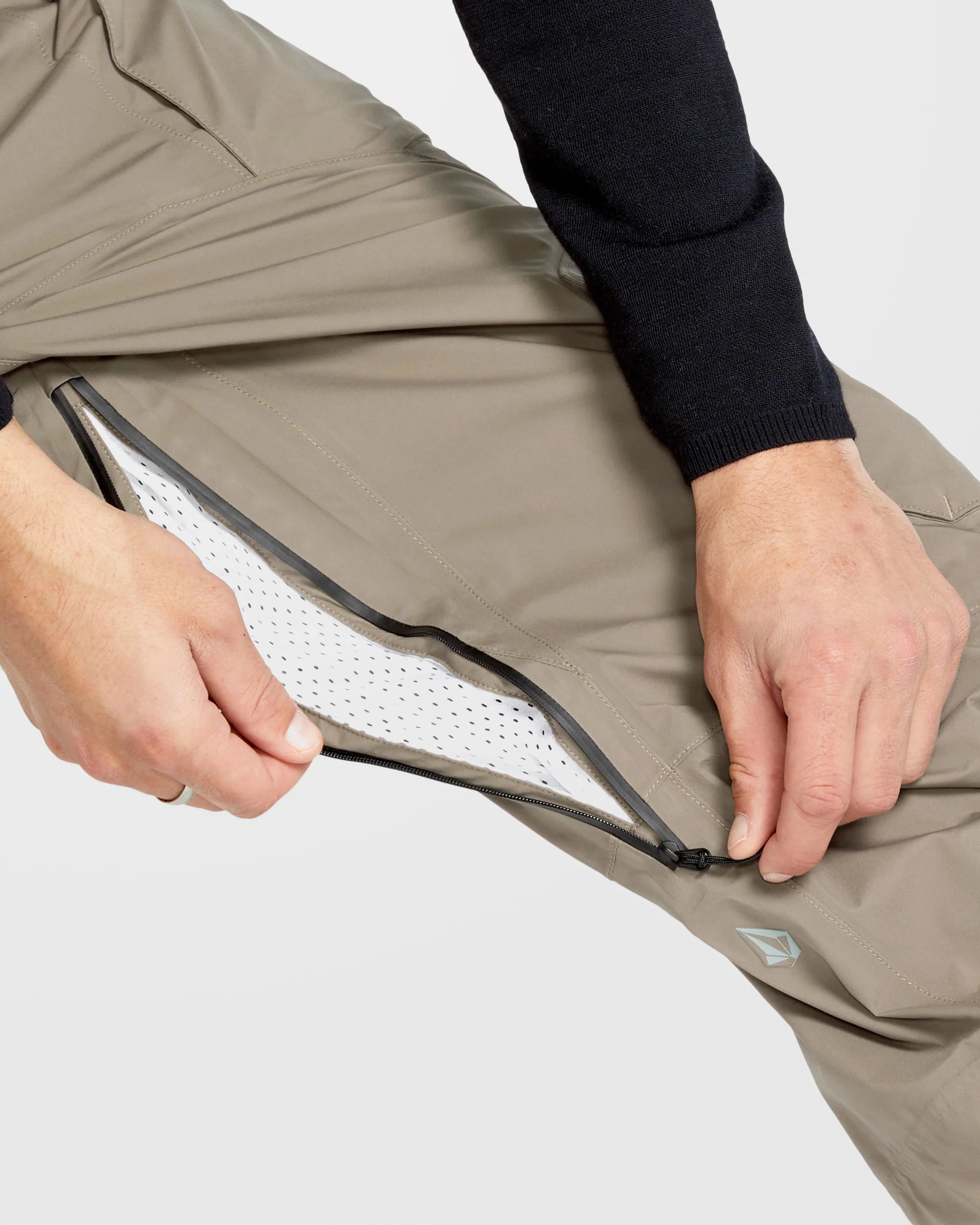 Guch Stretch Gore-Tex Trousers - Chestnut Brown - Image 12
