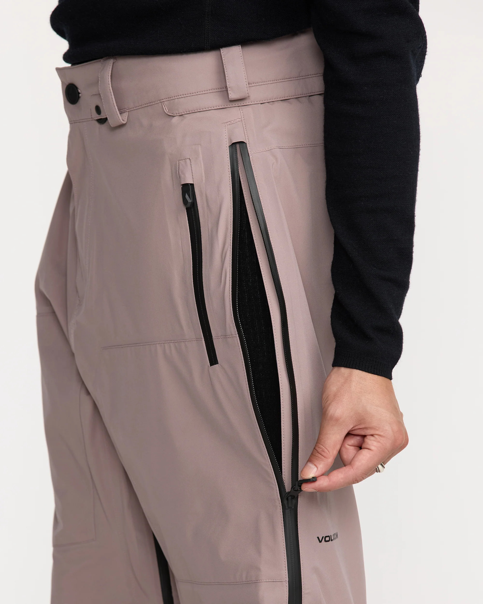 Guch Stretch Gore-tex Trousers - Mauve - Image 5