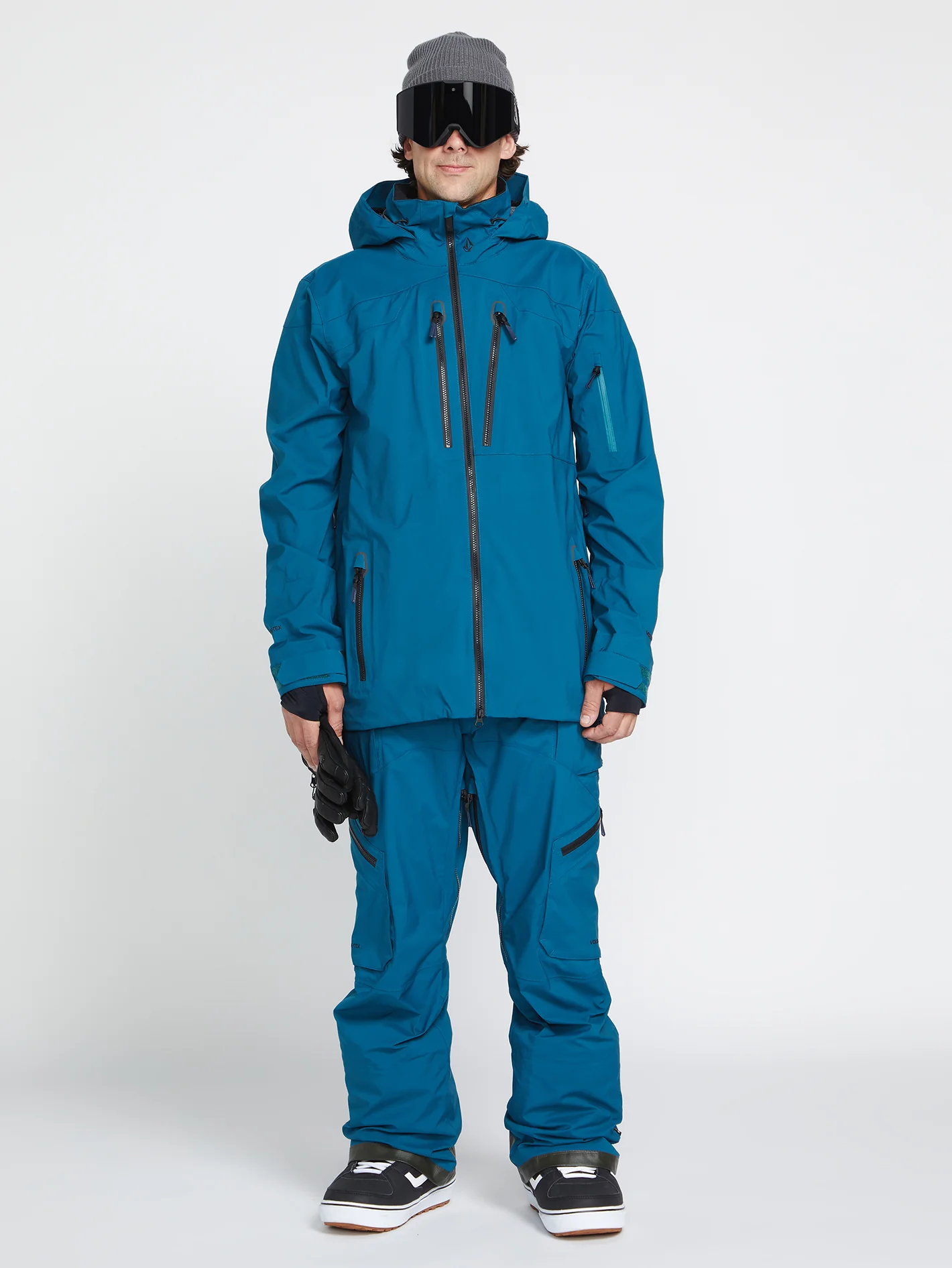 Guch Stretch Gore-Tex Trousers - Slate Blue - Image 7