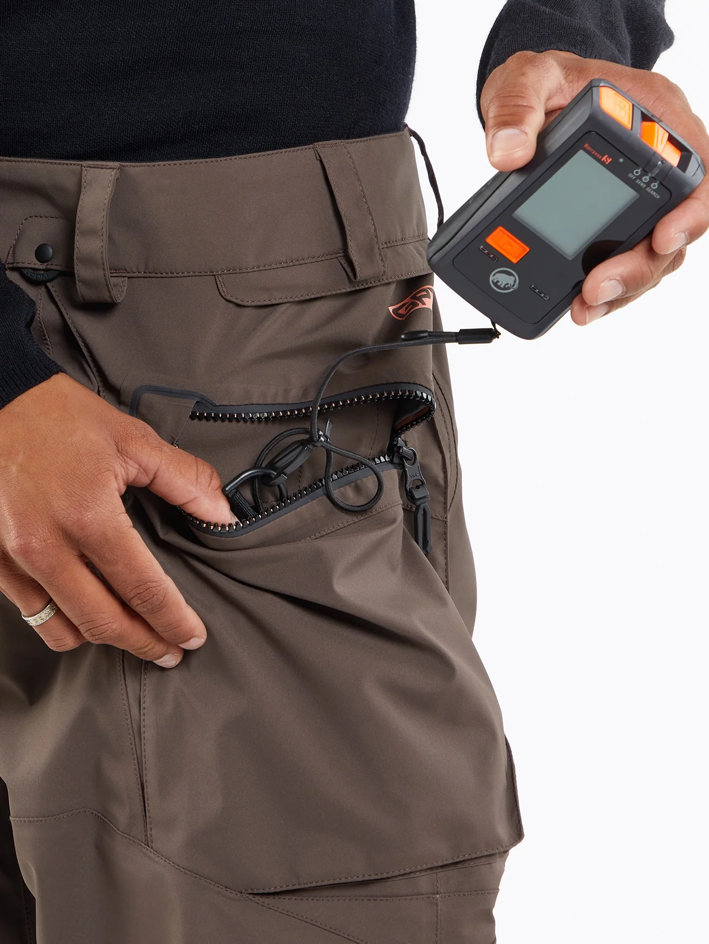 Guch Stretch Gore-Tex Trousers - BROWN - Image 7