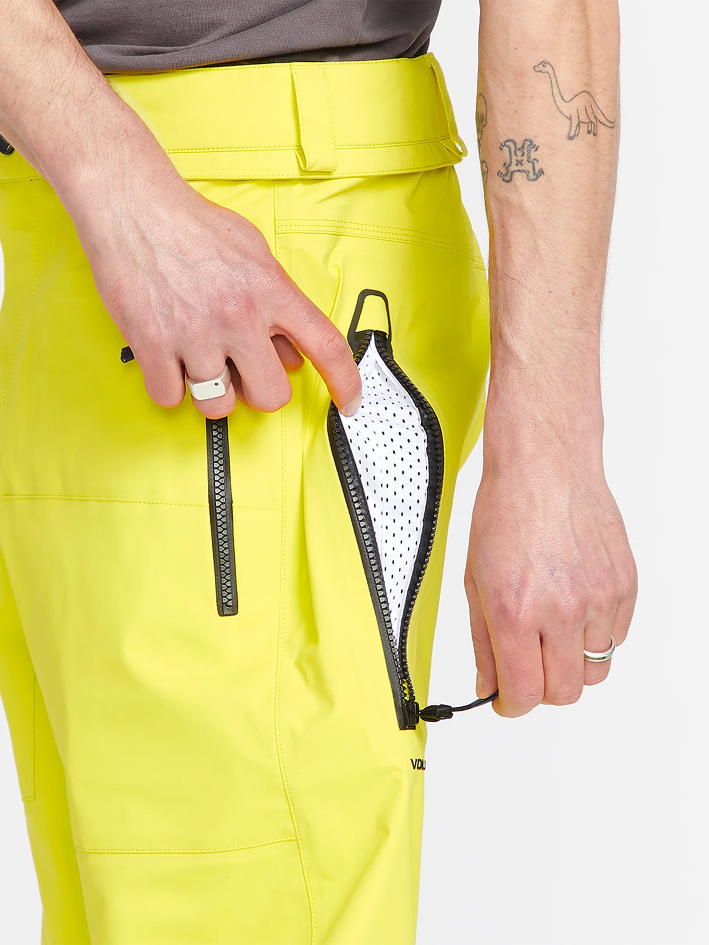 Guide Gore-Tex Trousers - Citron - Image 14