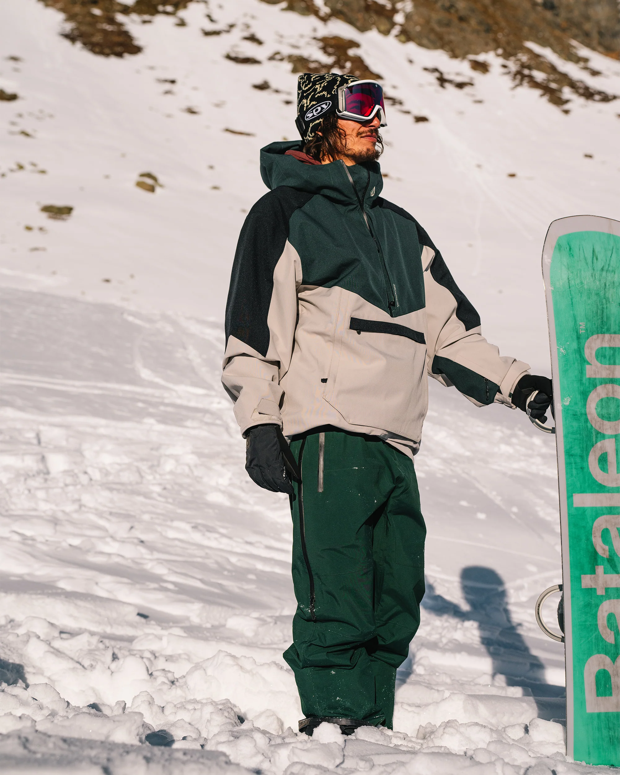 Guide Gore-Tex Pro Shell Trousers - Black Green - Image 10
