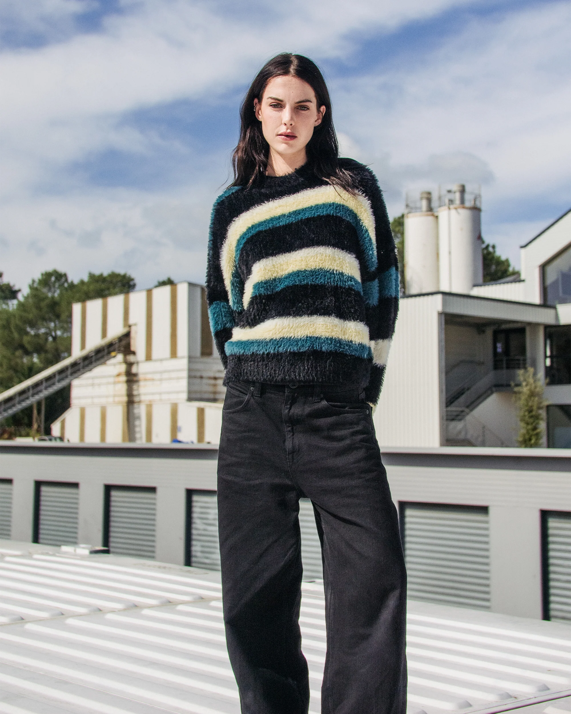 Hairy Up Sweater - Multi - Image 5