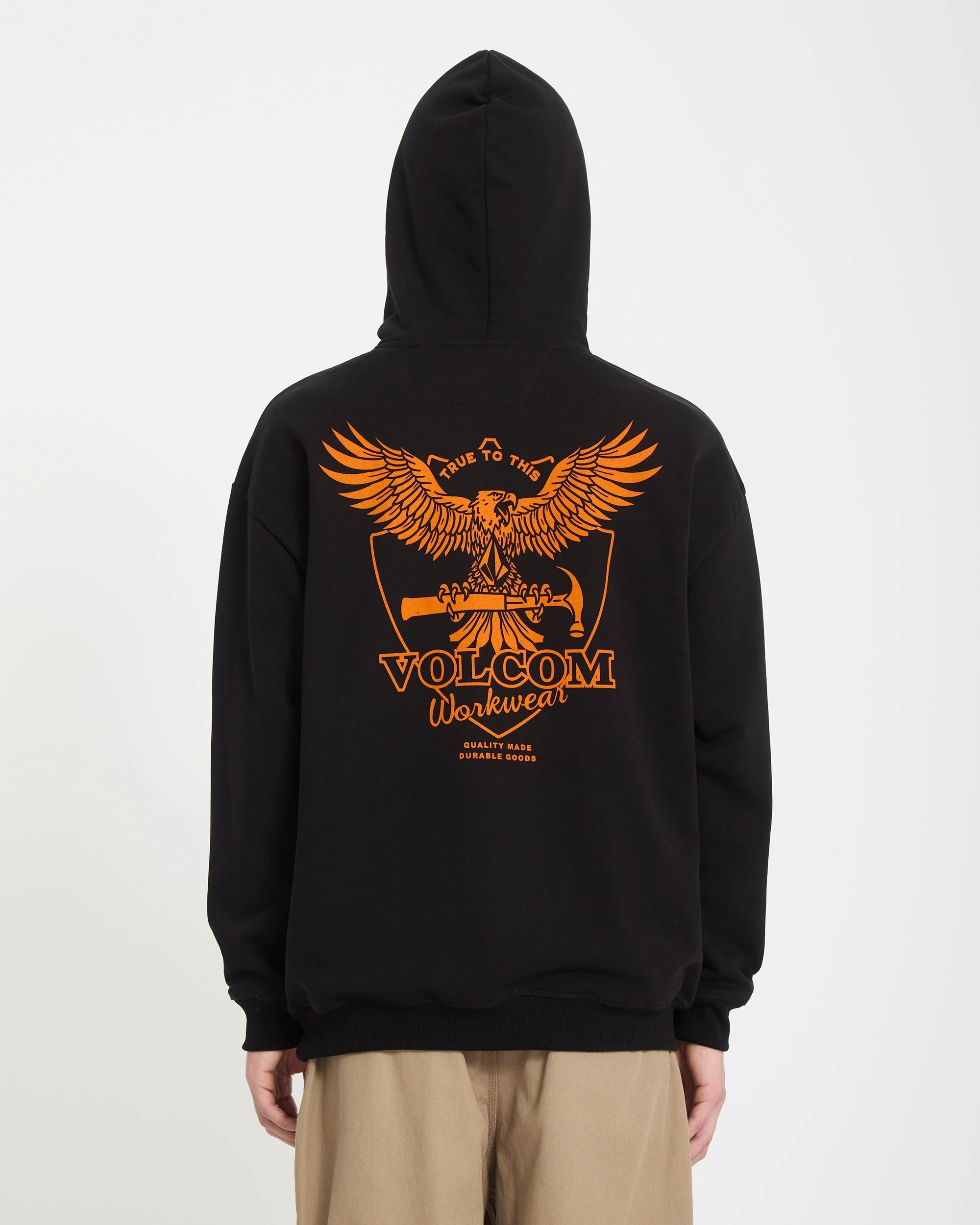 Hammered Hoodie - Black - Image 6