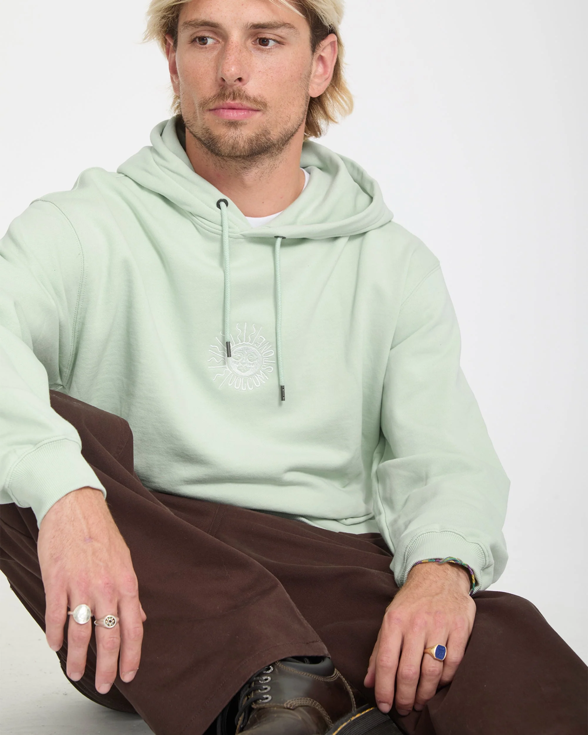 Handerry Hoodie - Pale Aqua - Image 8