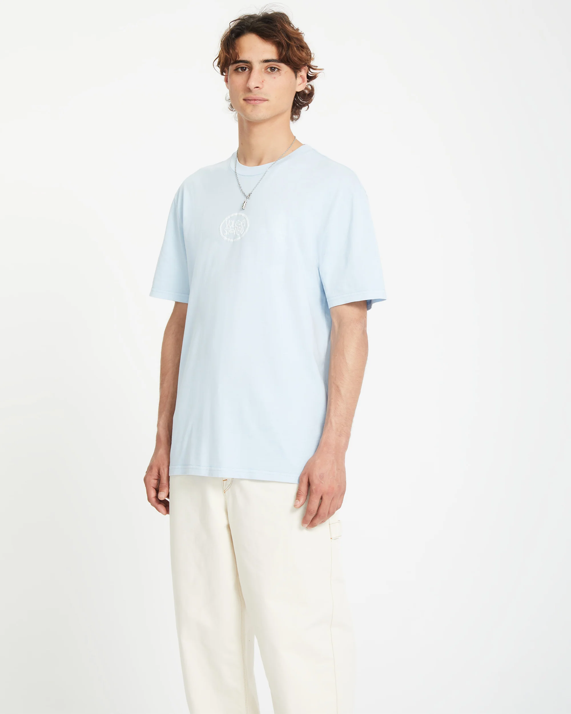 Handstone T-shirt - CAROLINA BLUE - Image 3