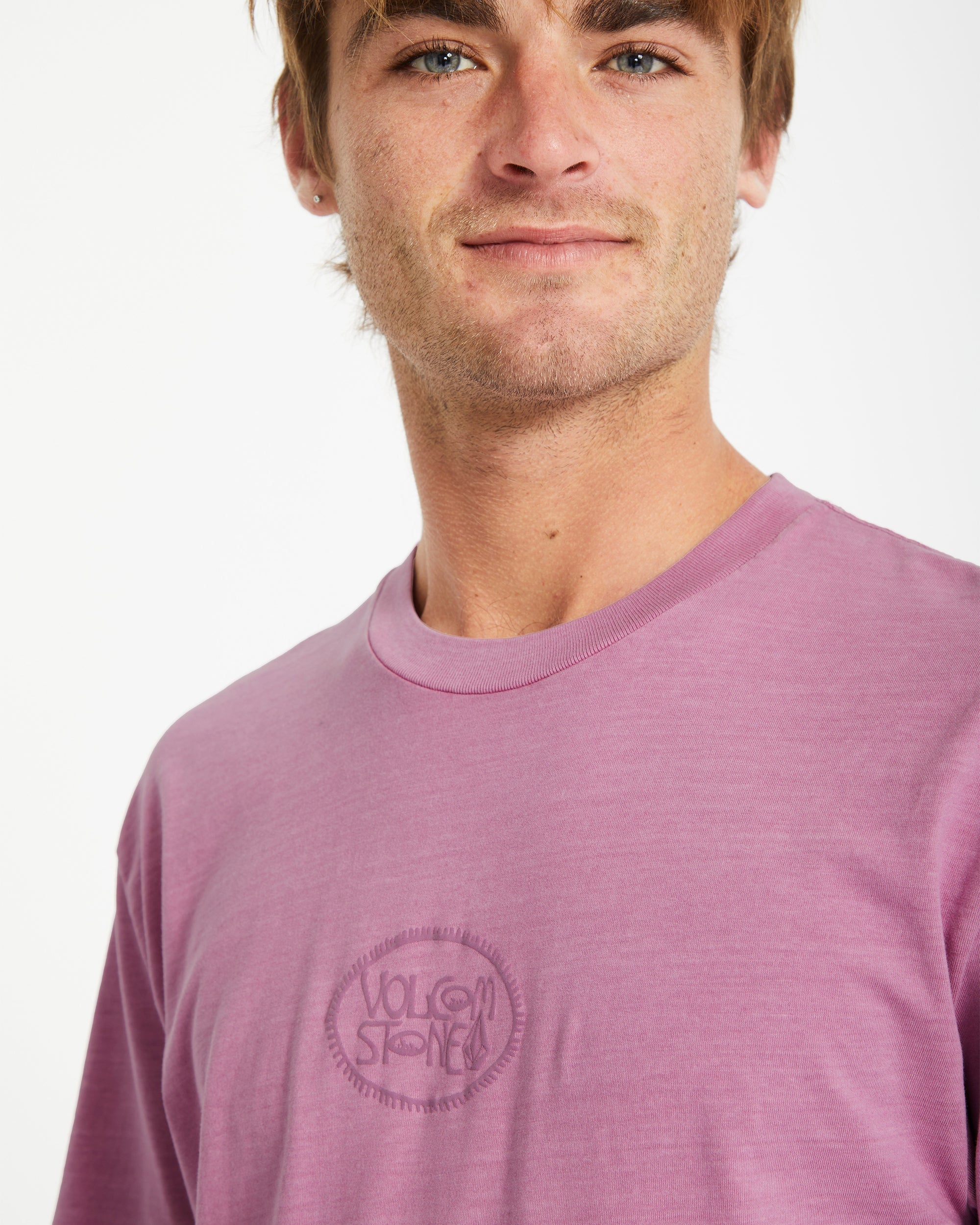 Handstone T-shirt - STEEL PURPLE - Image 4