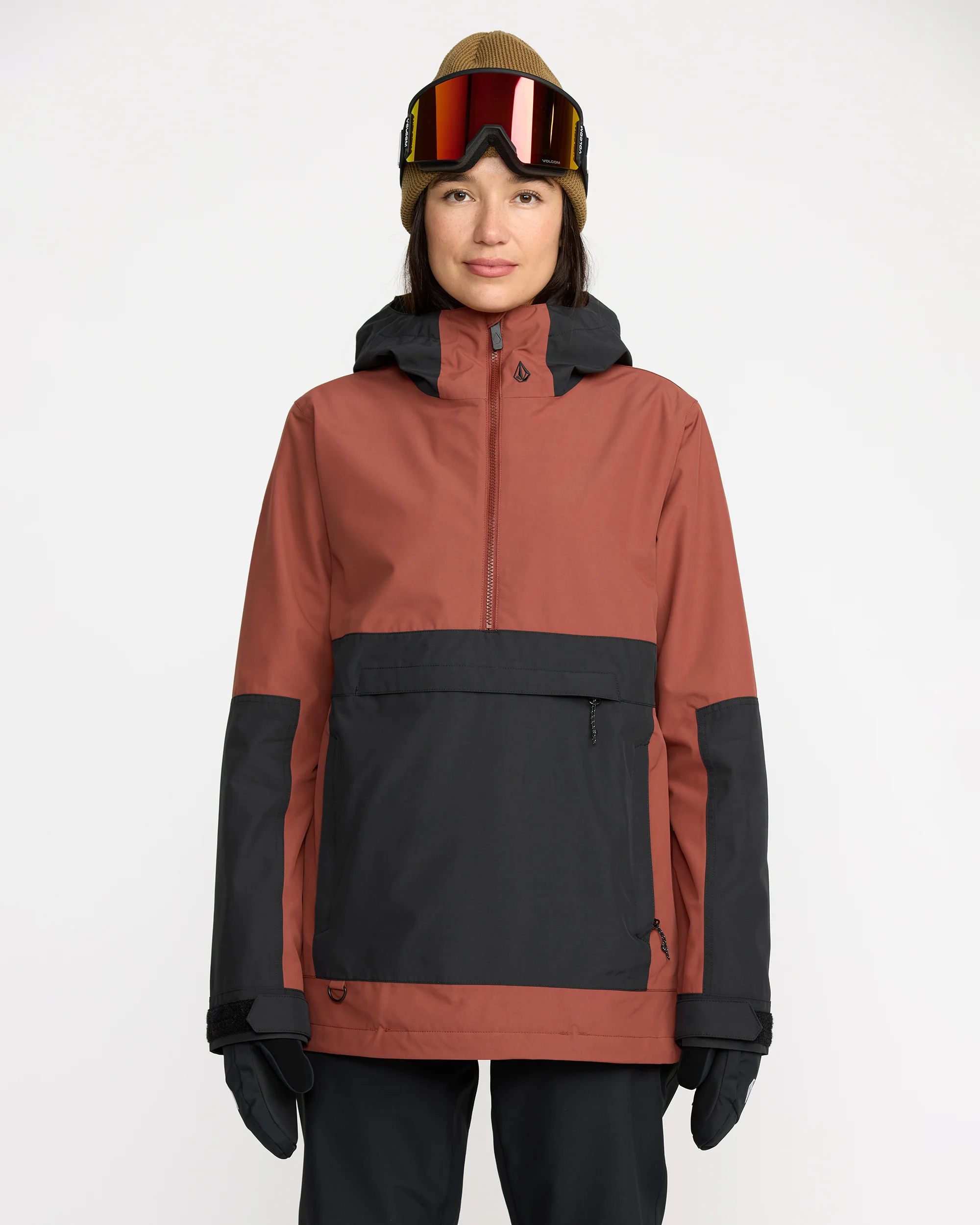 Harlan Pullover Jacket - Henna
