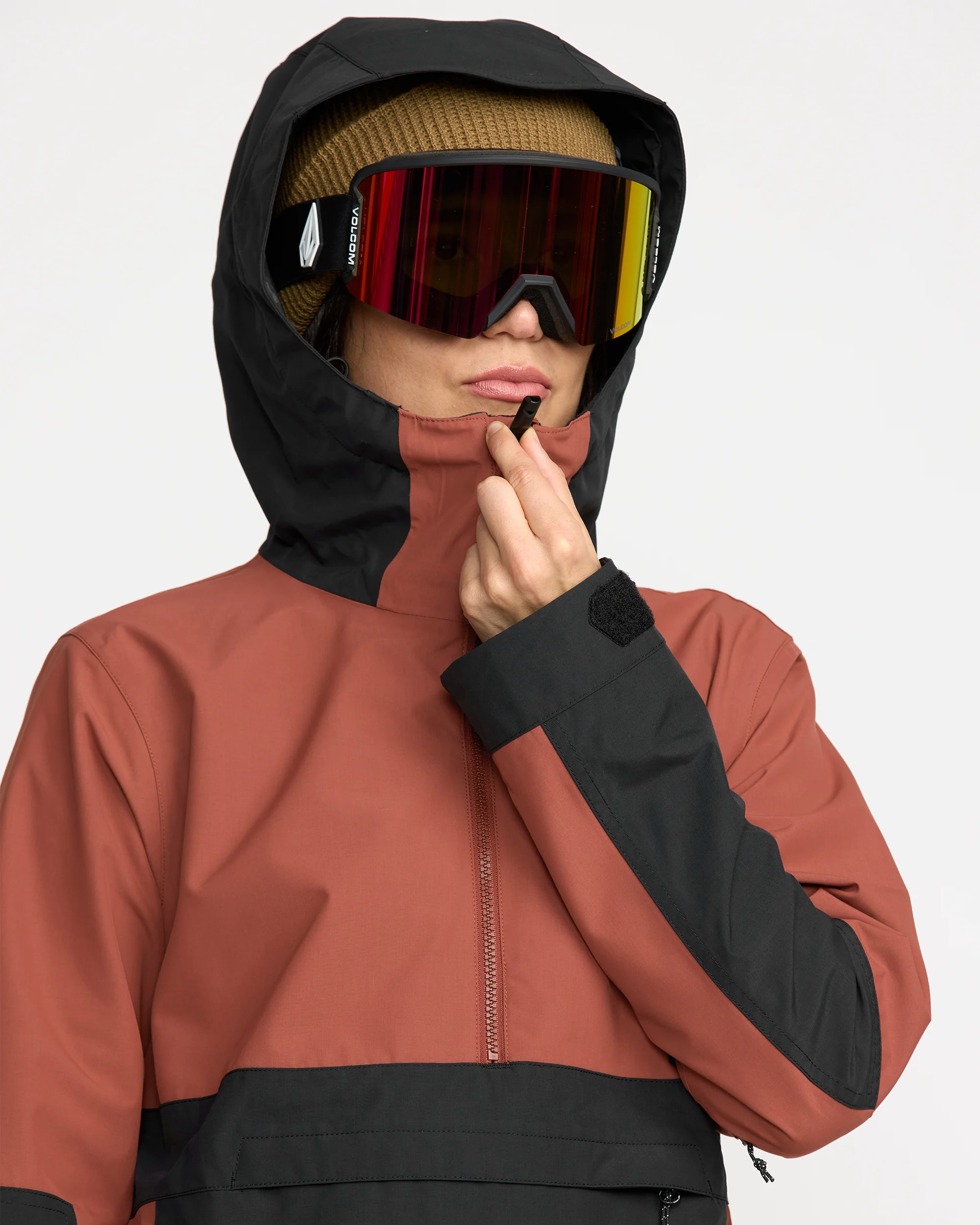 Harlan Pullover Jacket - Henna - Image 5