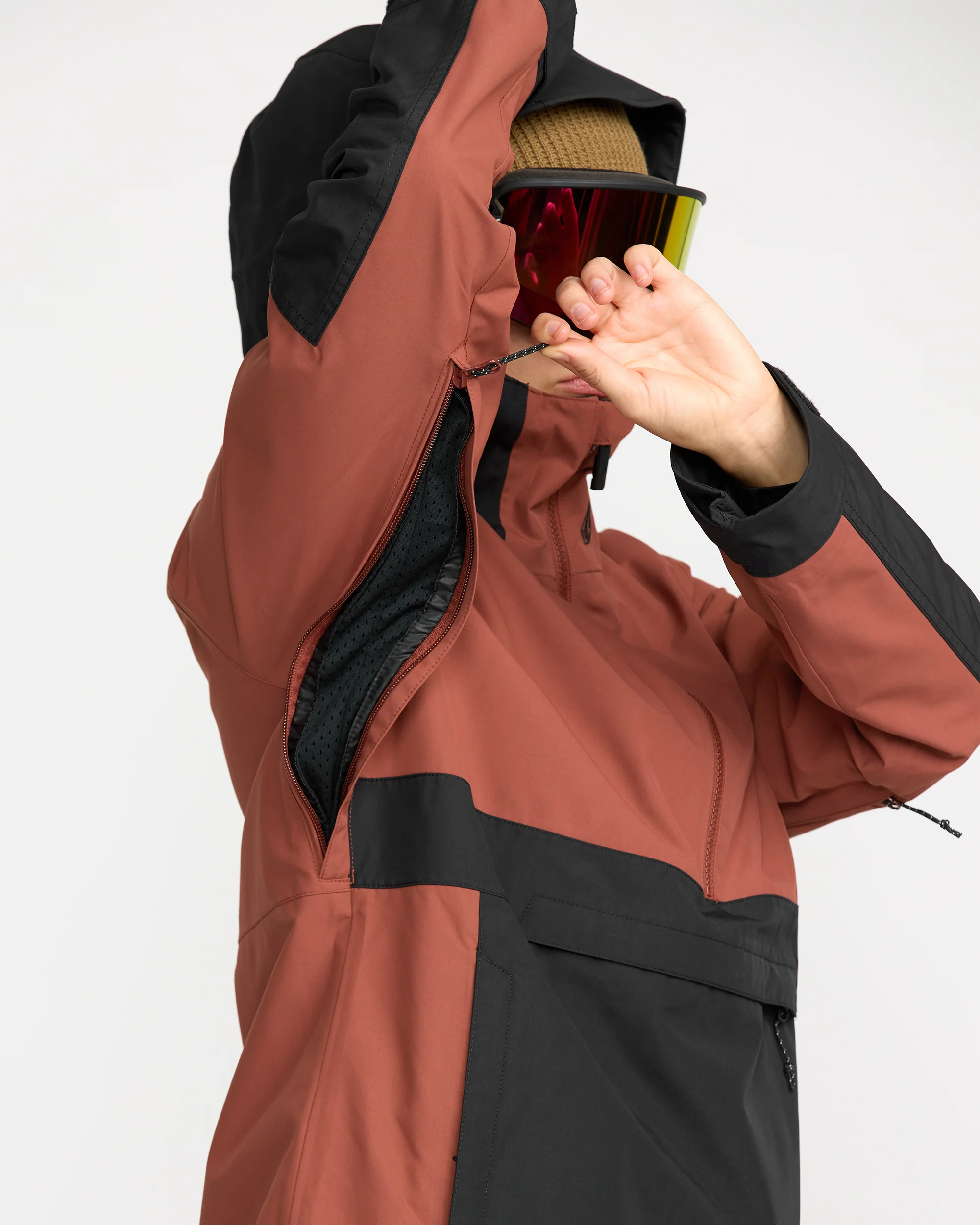 Harlan Pullover Jacket - Henna - Image 7