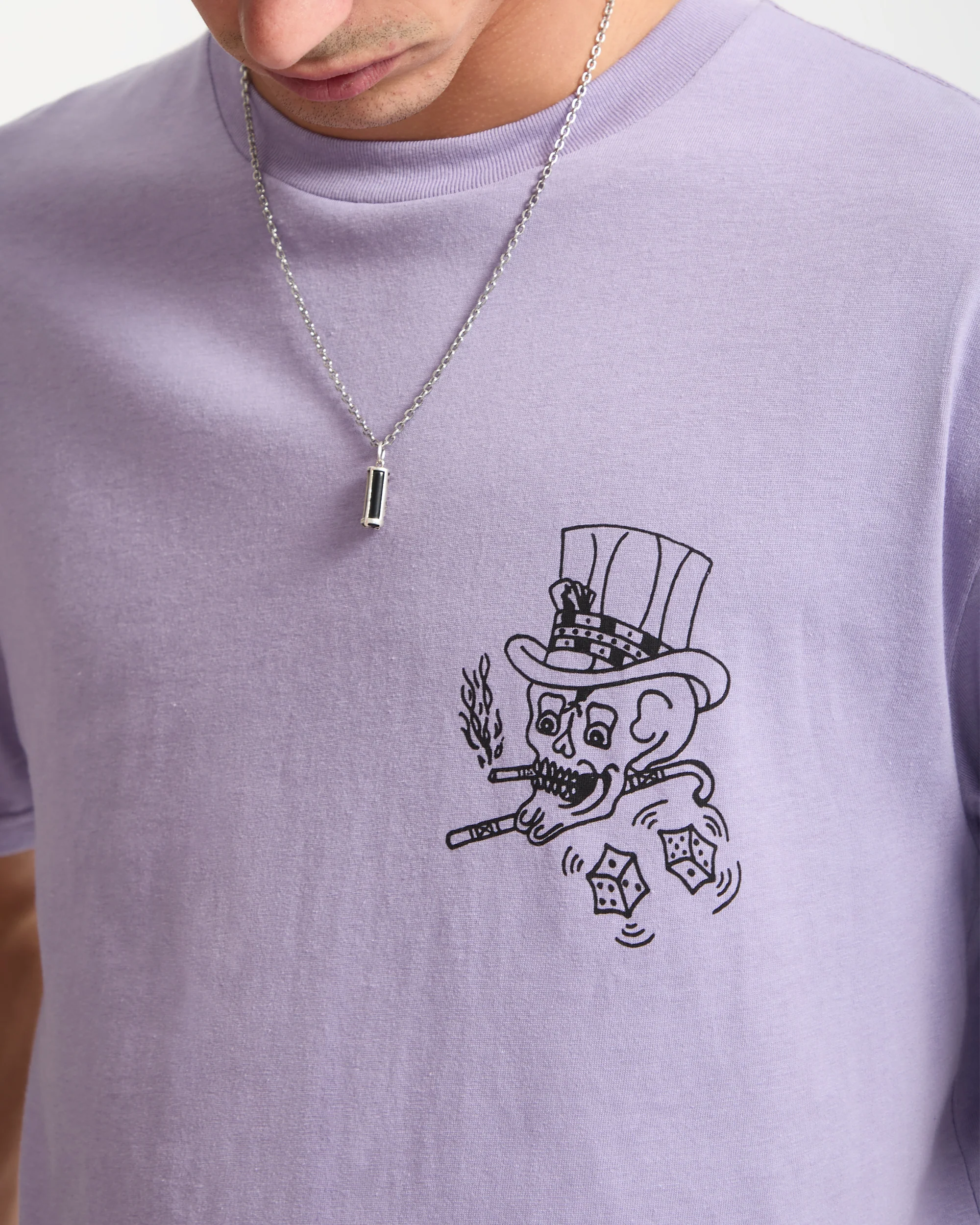 Harry T-Shirt - Purple Ash - Image 3