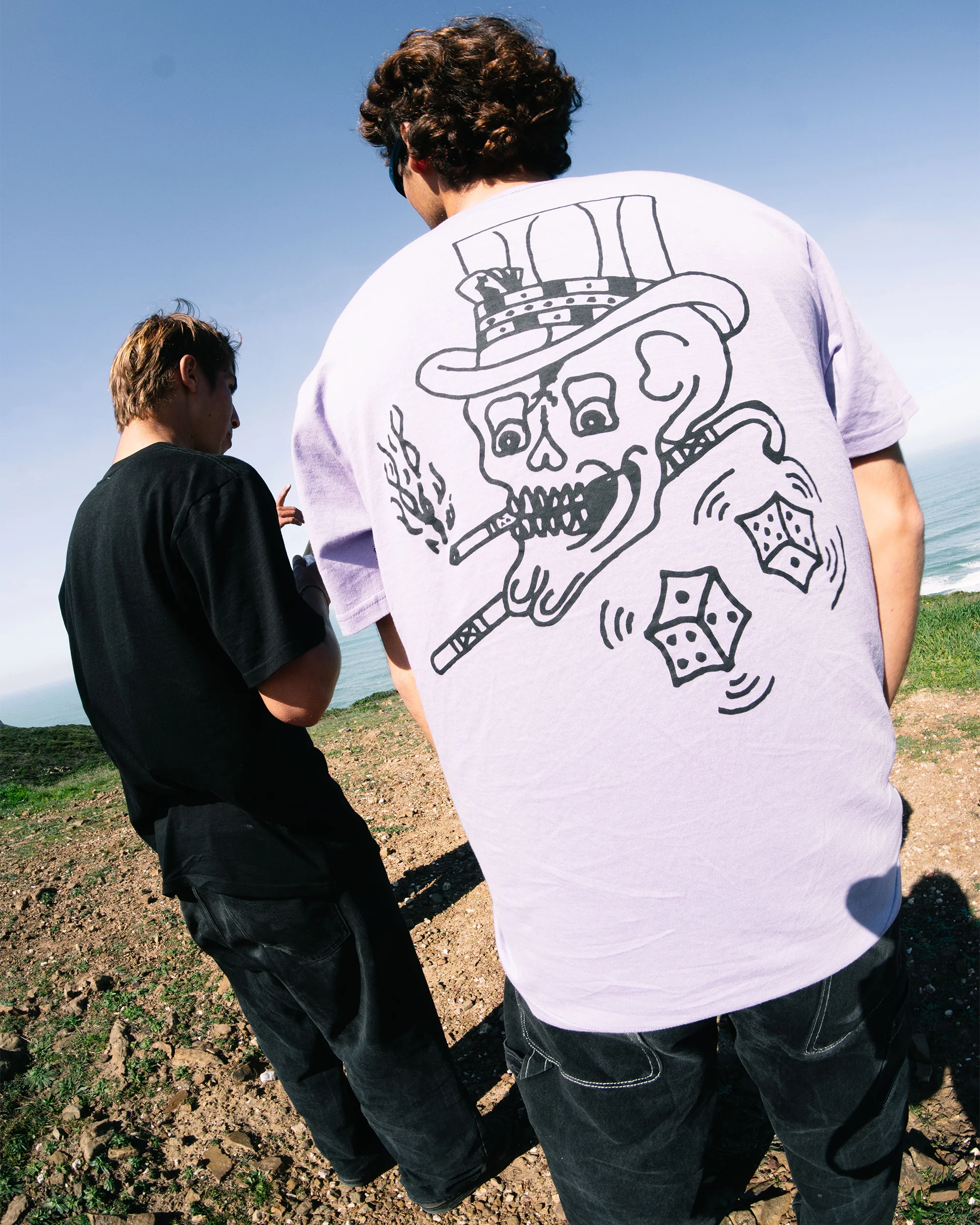 Harry T-Shirt - Purple Ash - Image 4